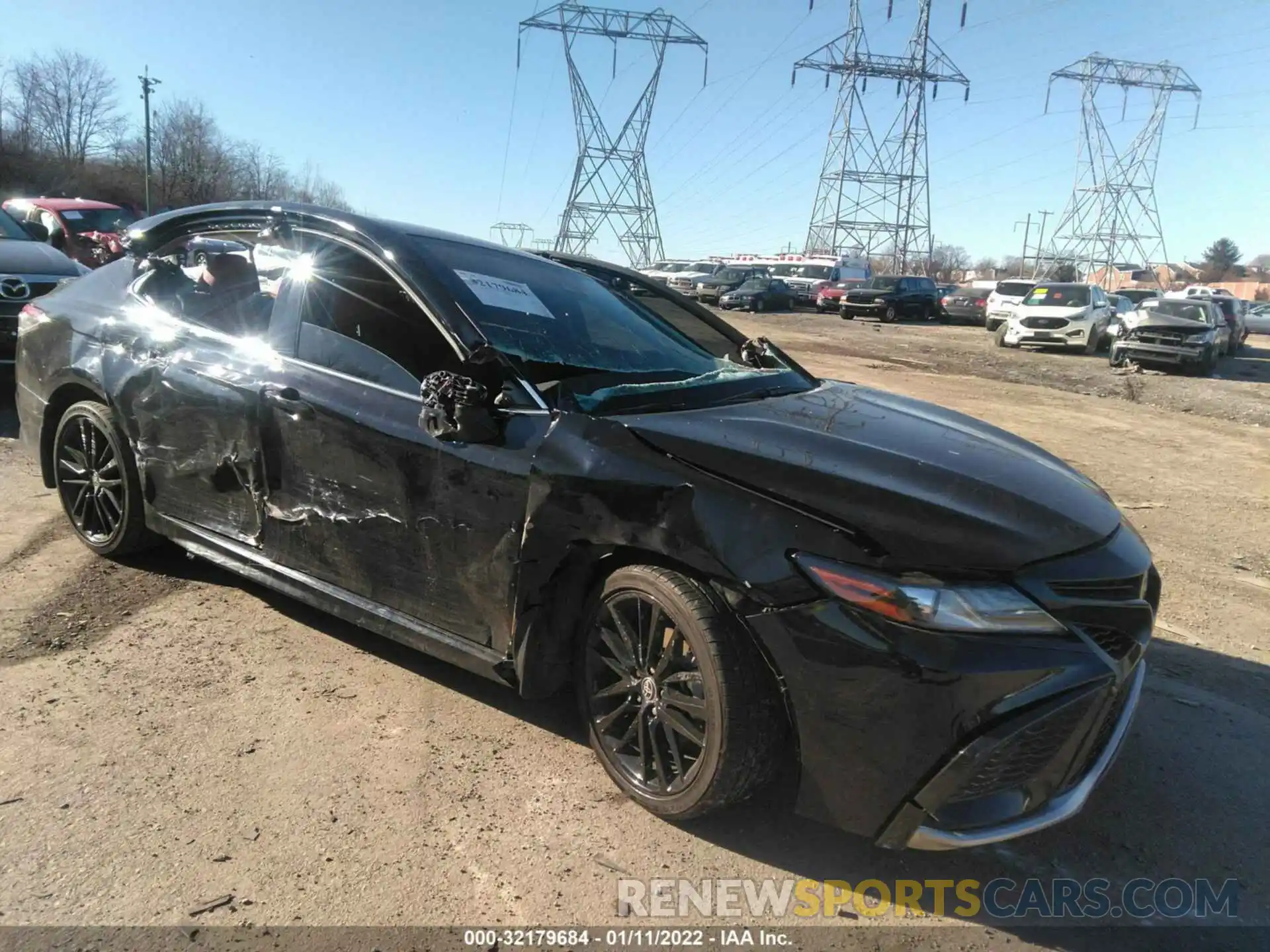 1 Photograph of a damaged car 4T1K61AK9MU441262 TOYOTA CAMRY 2021