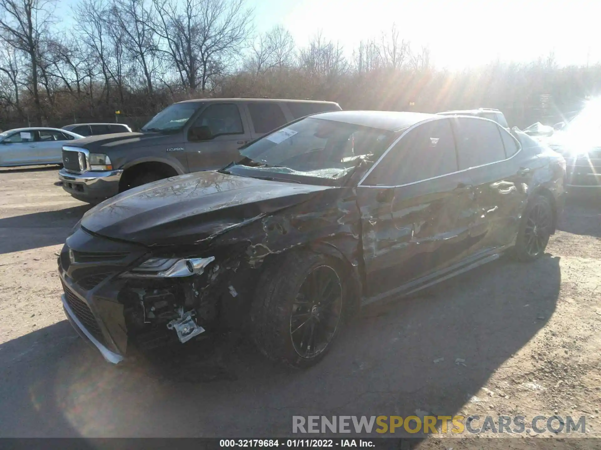 2 Photograph of a damaged car 4T1K61AK9MU441262 TOYOTA CAMRY 2021