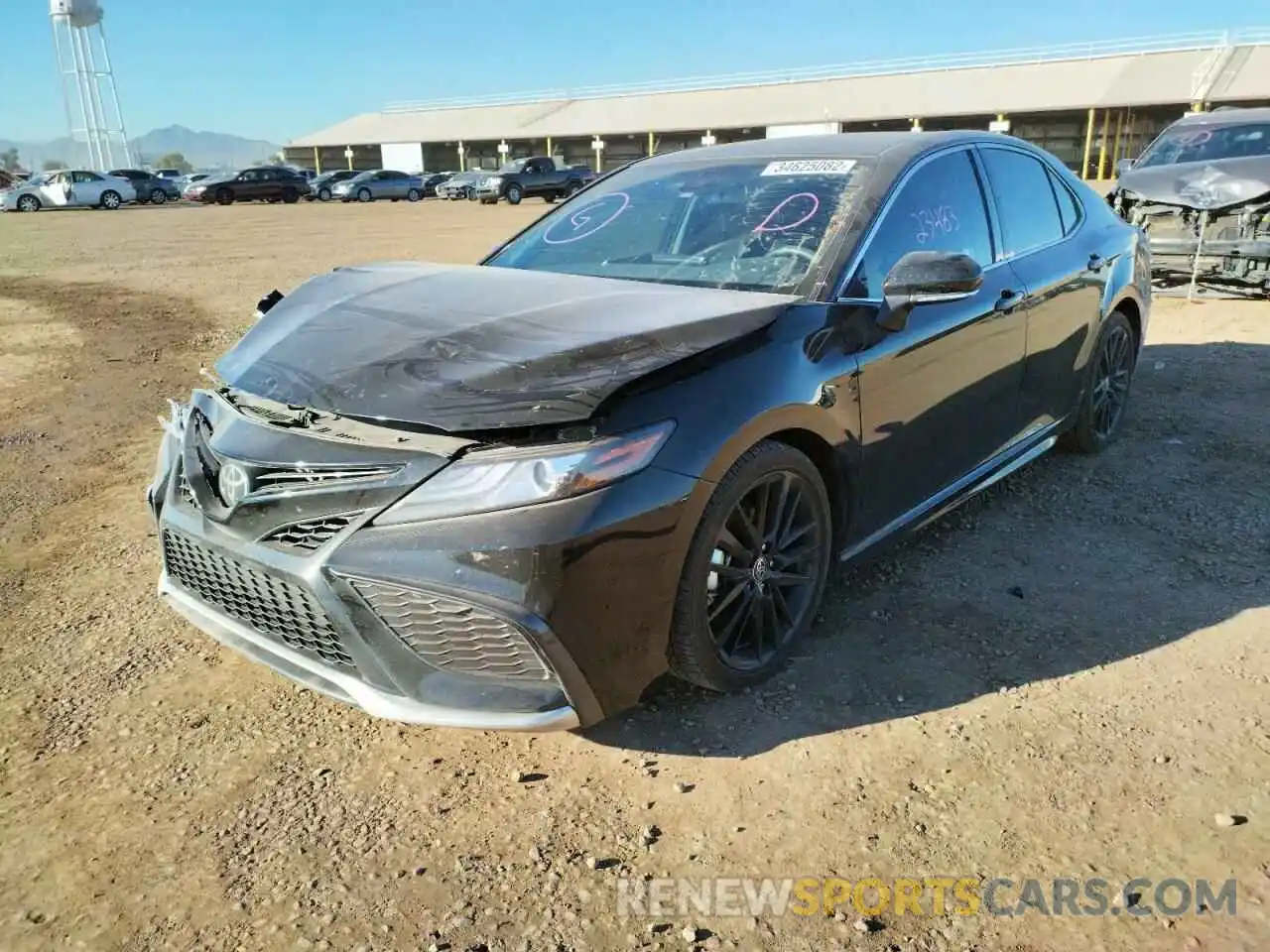 2 Photograph of a damaged car 4T1K61AK9MU452309 TOYOTA CAMRY 2021