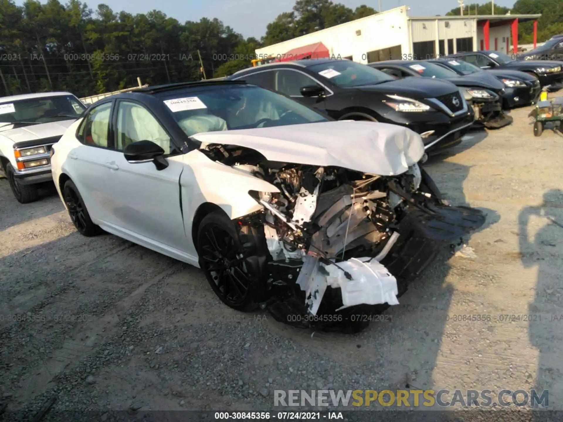 1 Photograph of a damaged car 4T1K61AK9MU461124 TOYOTA CAMRY 2021