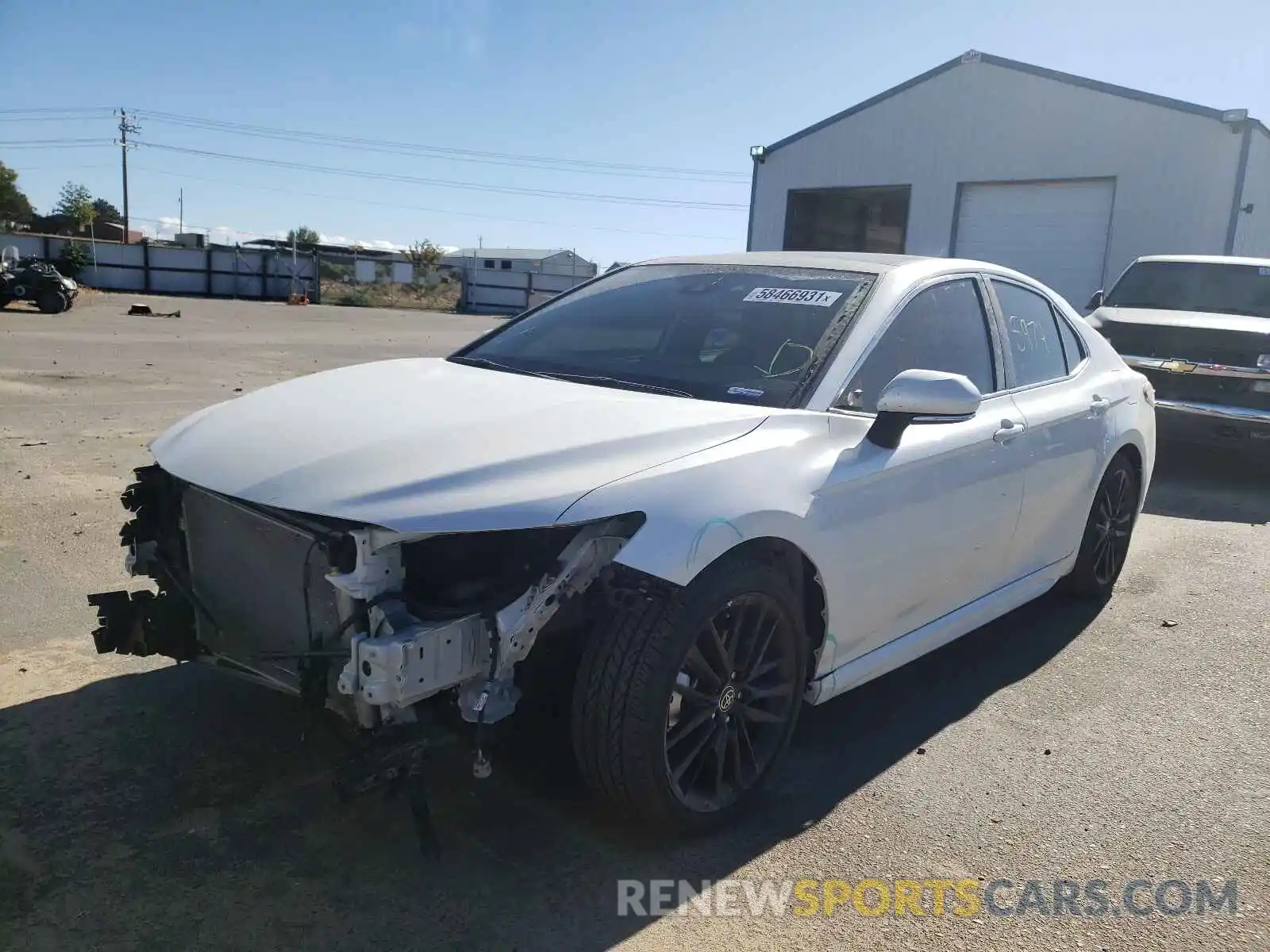 2 Photograph of a damaged car 4T1K61AK9MU472785 TOYOTA CAMRY 2021