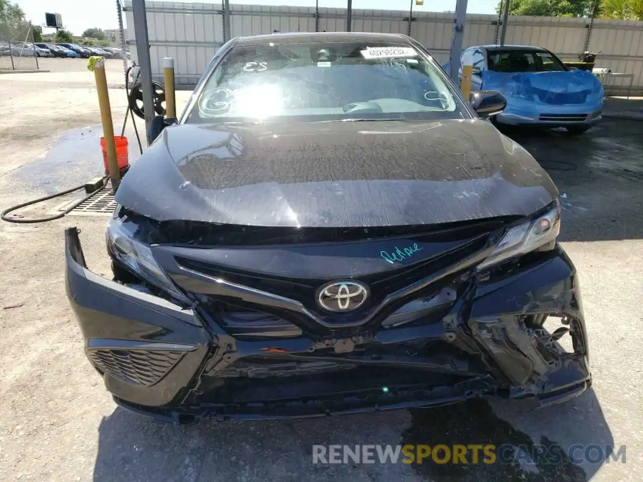 9 Photograph of a damaged car 4T1K61AK9MU484063 TOYOTA CAMRY 2021