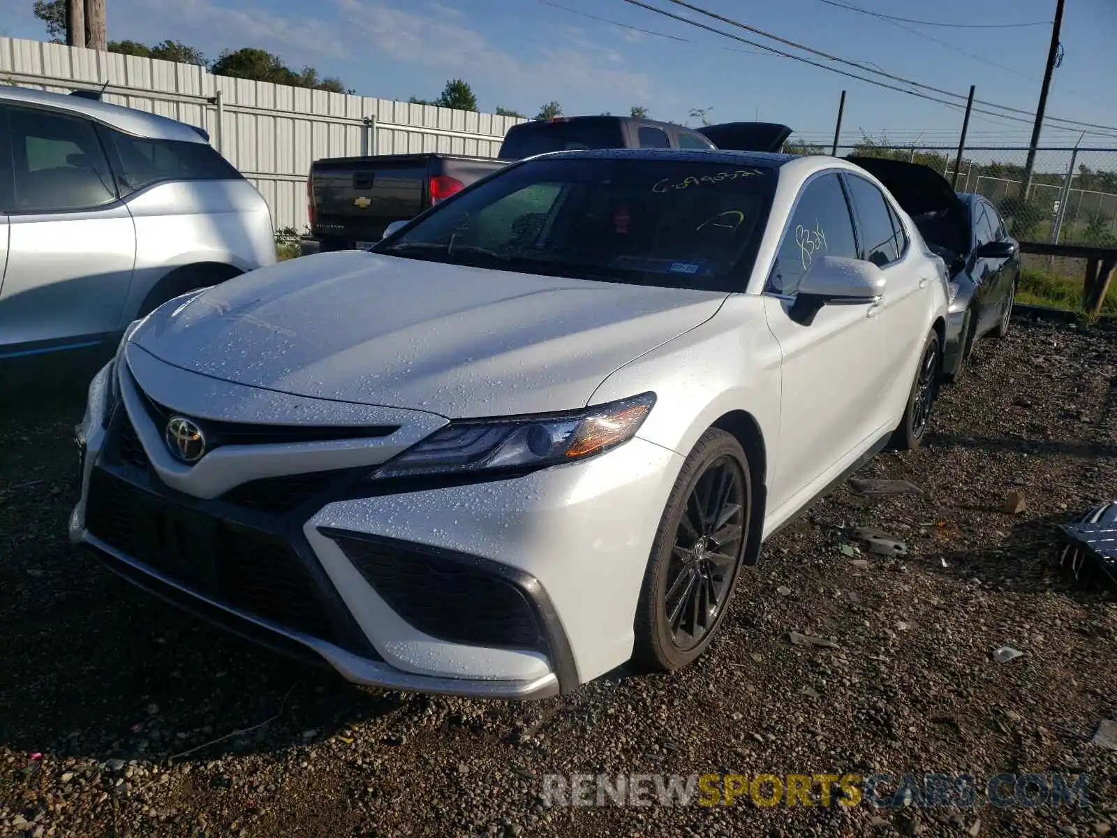 2 Photograph of a damaged car 4T1K61AK9MU528692 TOYOTA CAMRY 2021