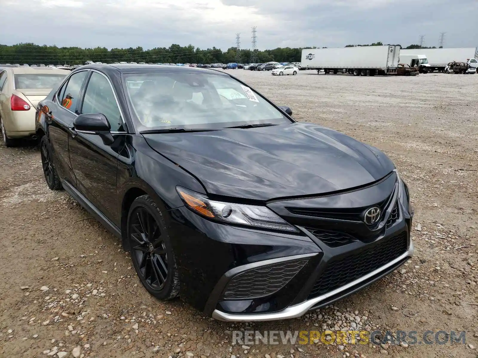 1 Photograph of a damaged car 4T1K61AK9MU560767 TOYOTA CAMRY 2021