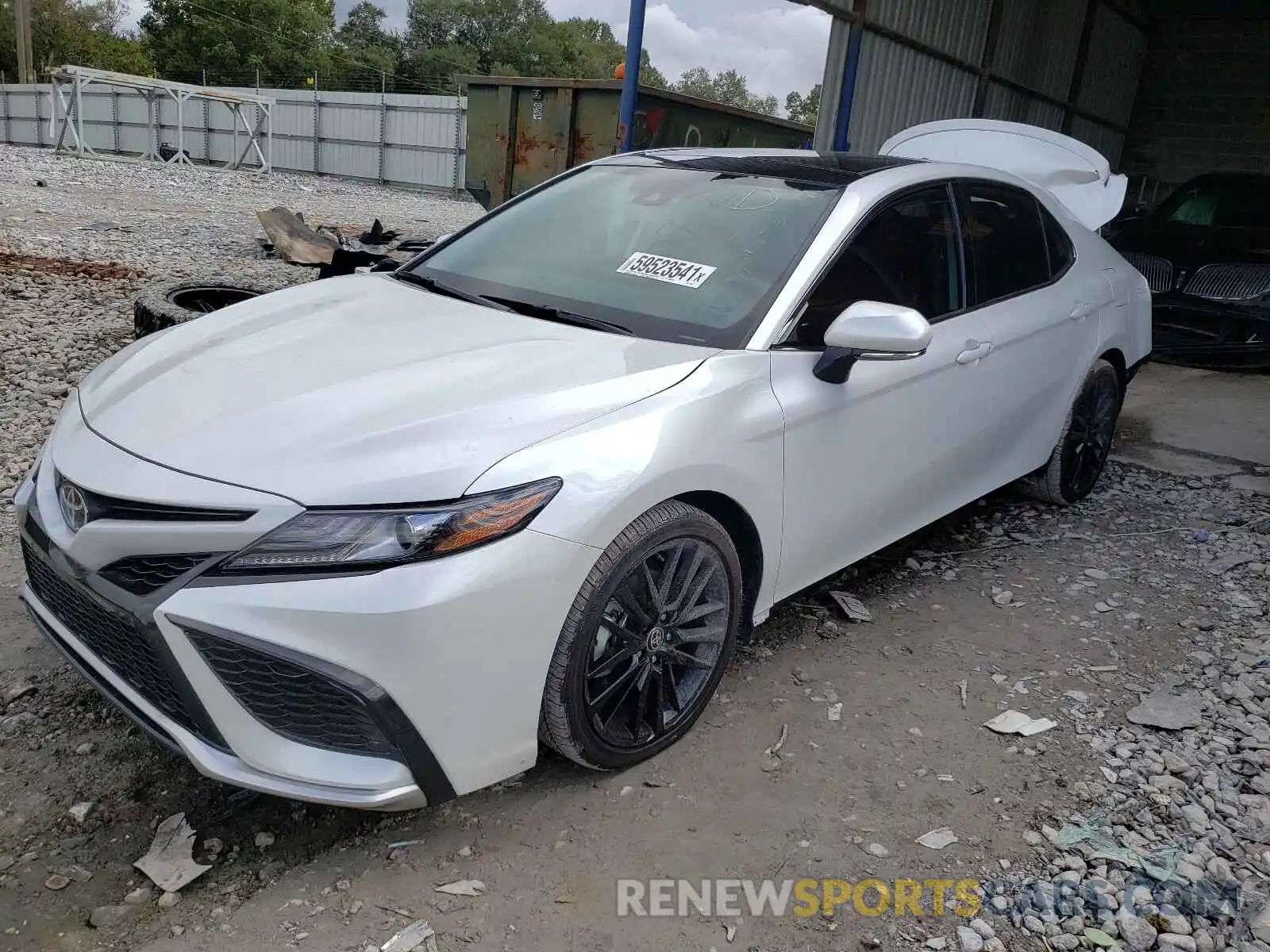 2 Photograph of a damaged car 4T1K61AK9MU570702 TOYOTA CAMRY 2021