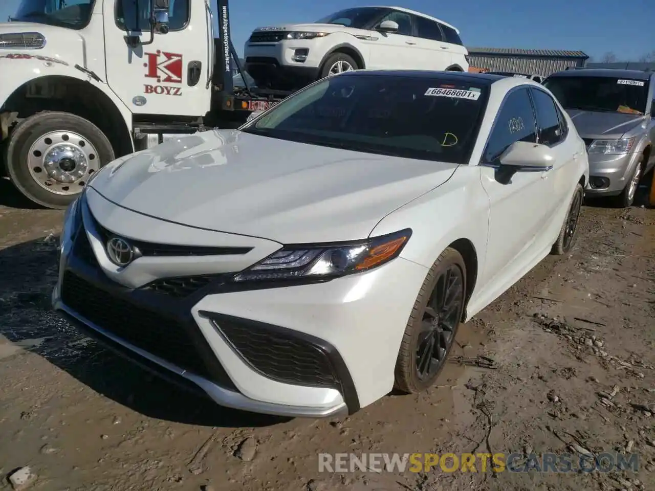 2 Photograph of a damaged car 4T1K61AK9MU576788 TOYOTA CAMRY 2021