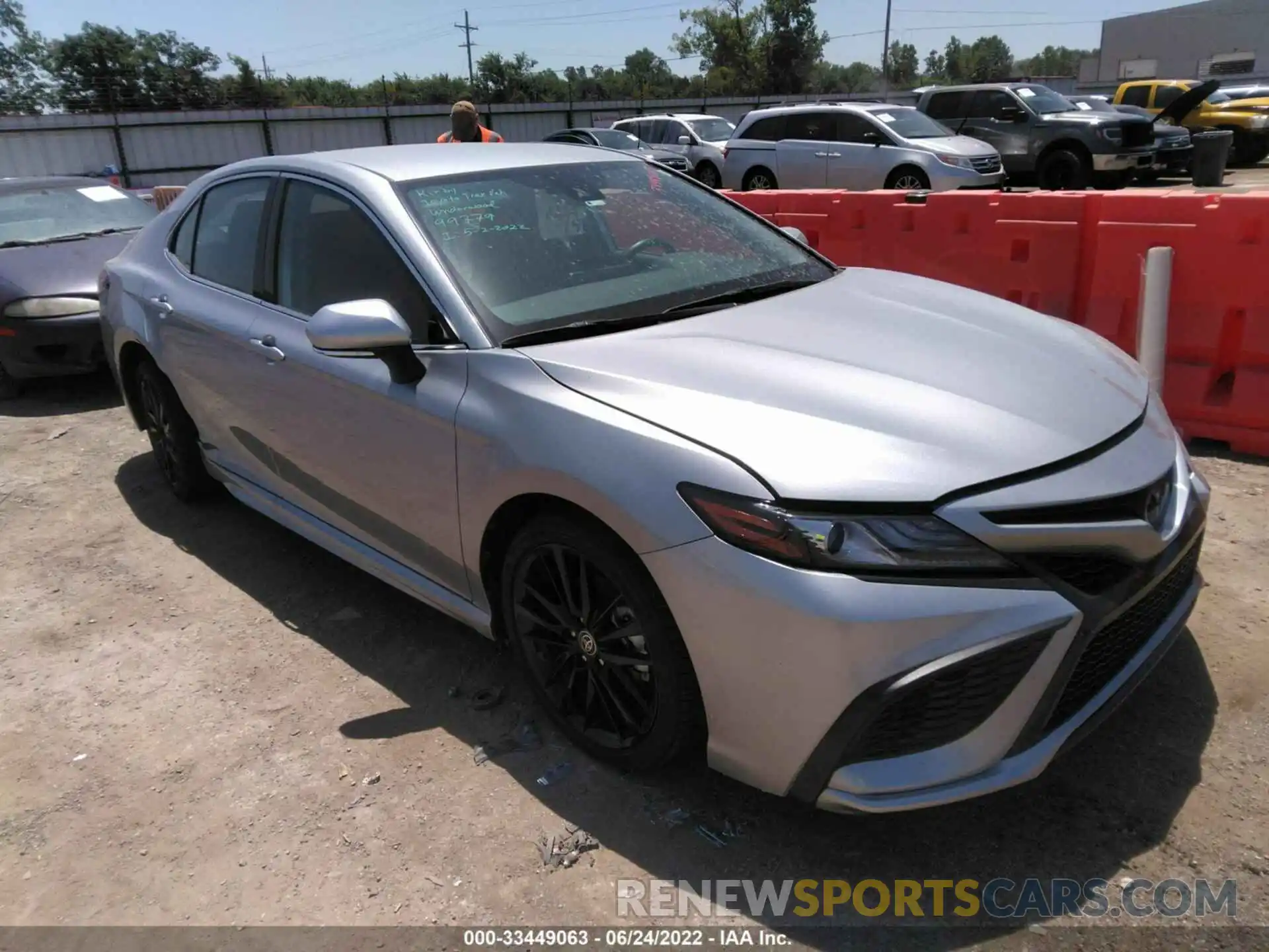 1 Photograph of a damaged car 4T1K61AK9MU605495 TOYOTA CAMRY 2021