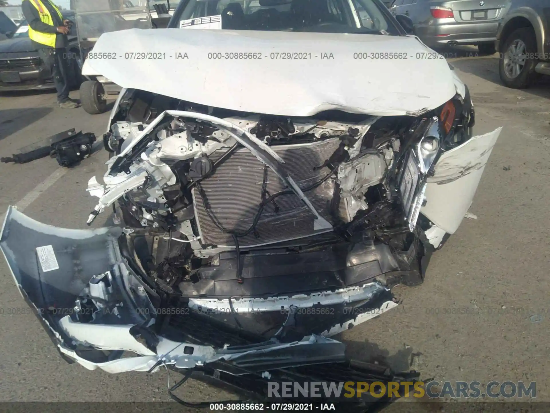 6 Photograph of a damaged car 4T1K61AKXMU407590 TOYOTA CAMRY 2021