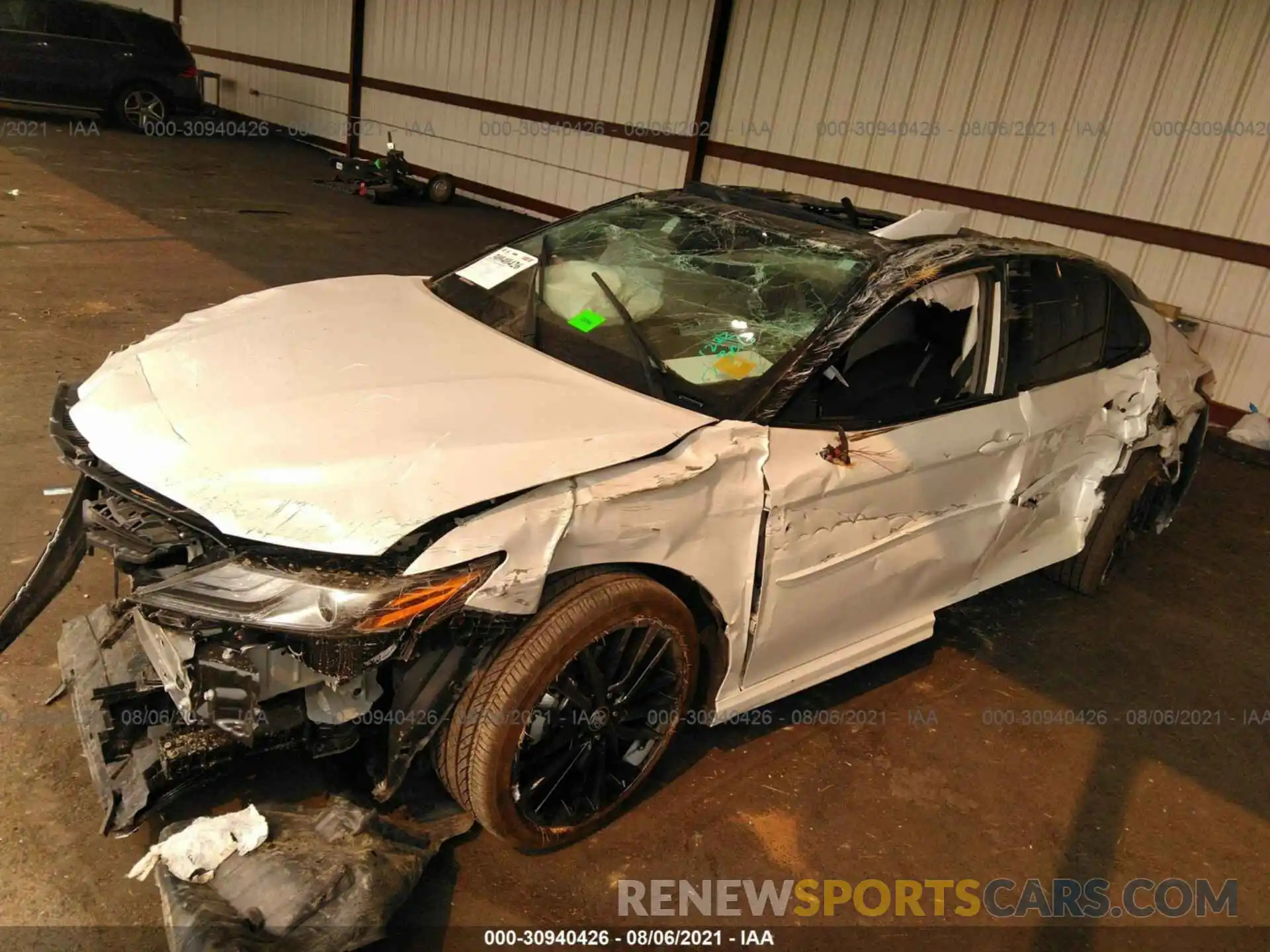 2 Photograph of a damaged car 4T1K61AKXMU412403 TOYOTA CAMRY 2021