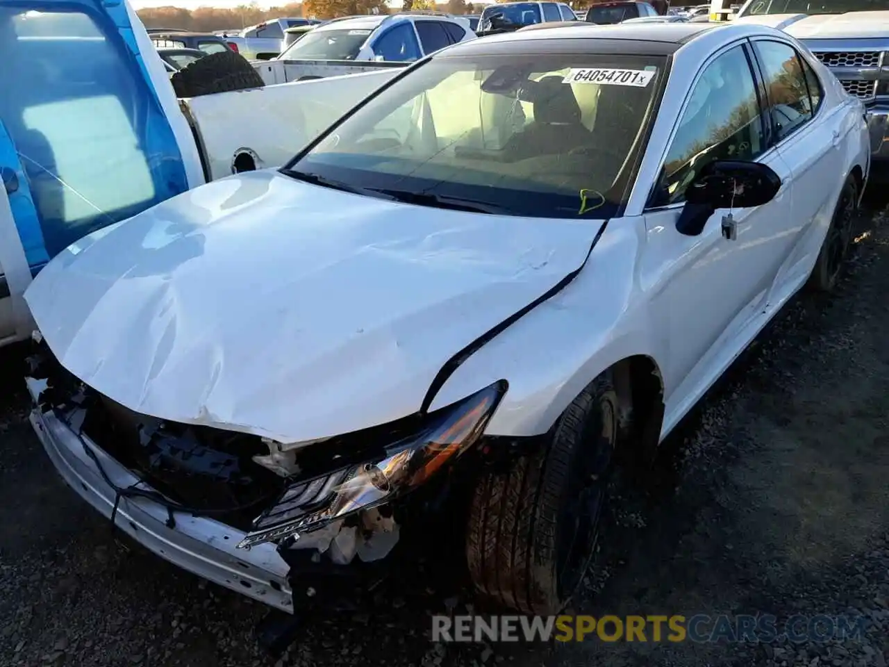 2 Photograph of a damaged car 4T1K61AKXMU426043 TOYOTA CAMRY 2021