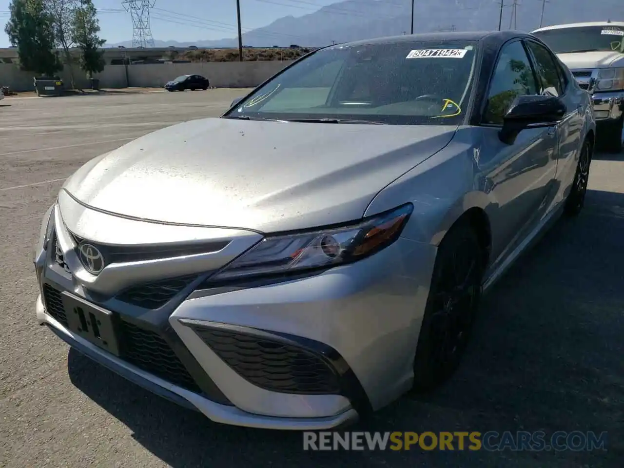 2 Photograph of a damaged car 4T1K61AKXMU443831 TOYOTA CAMRY 2021