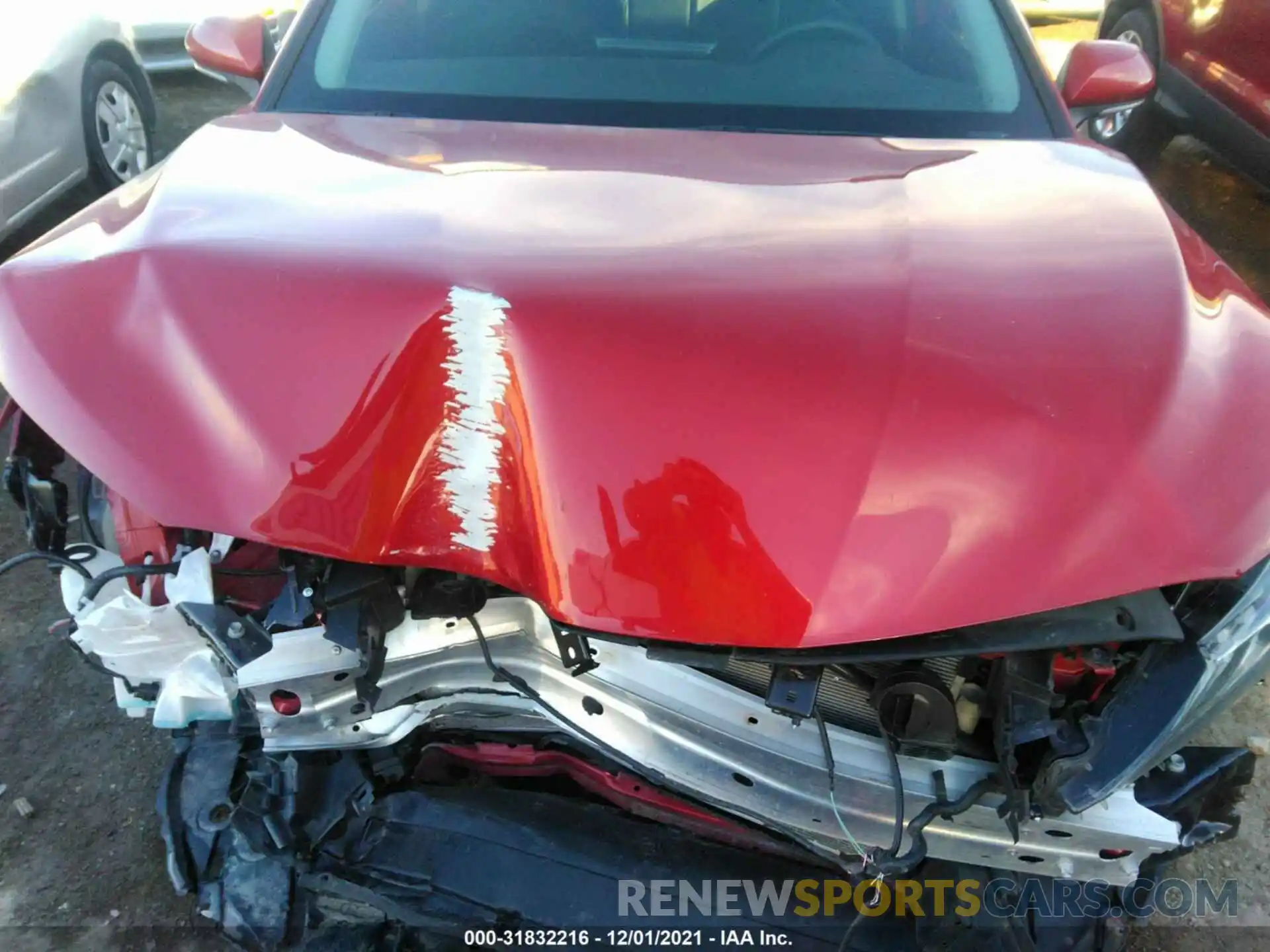 10 Photograph of a damaged car 4T1K61AKXMU448317 TOYOTA CAMRY 2021