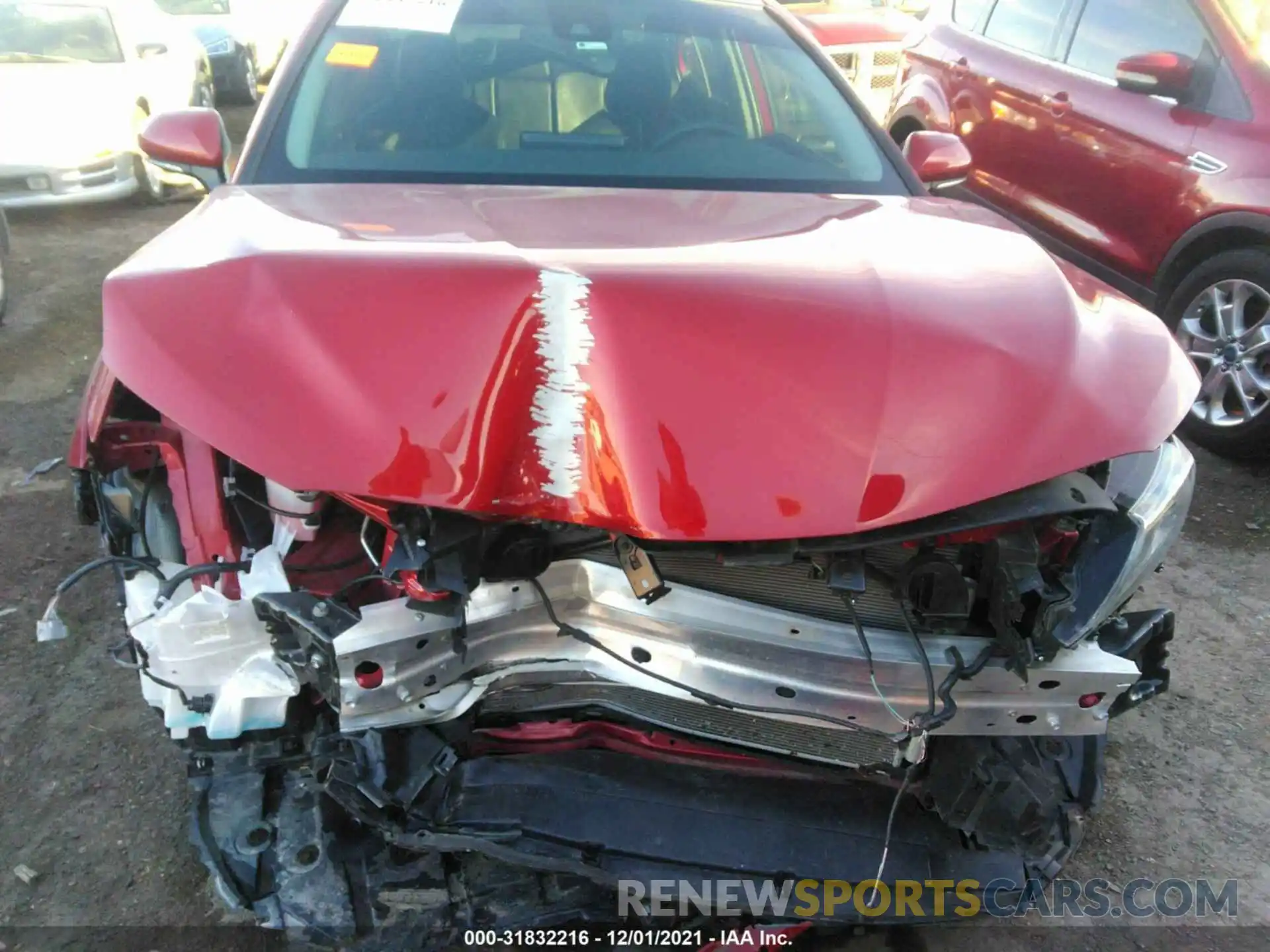 6 Photograph of a damaged car 4T1K61AKXMU448317 TOYOTA CAMRY 2021