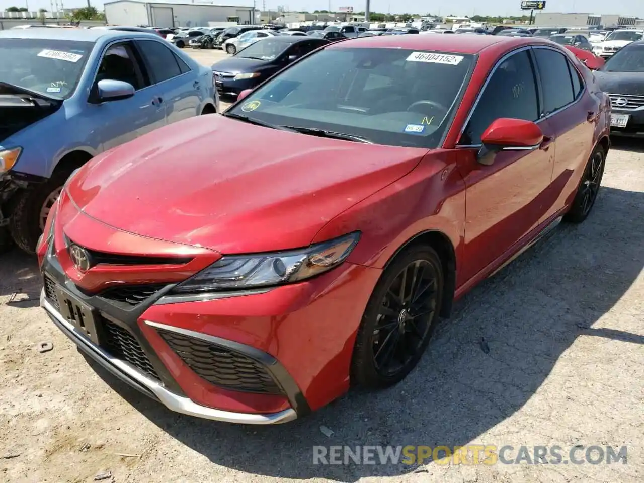 2 Photograph of a damaged car 4T1K61AKXMU464288 TOYOTA CAMRY 2021