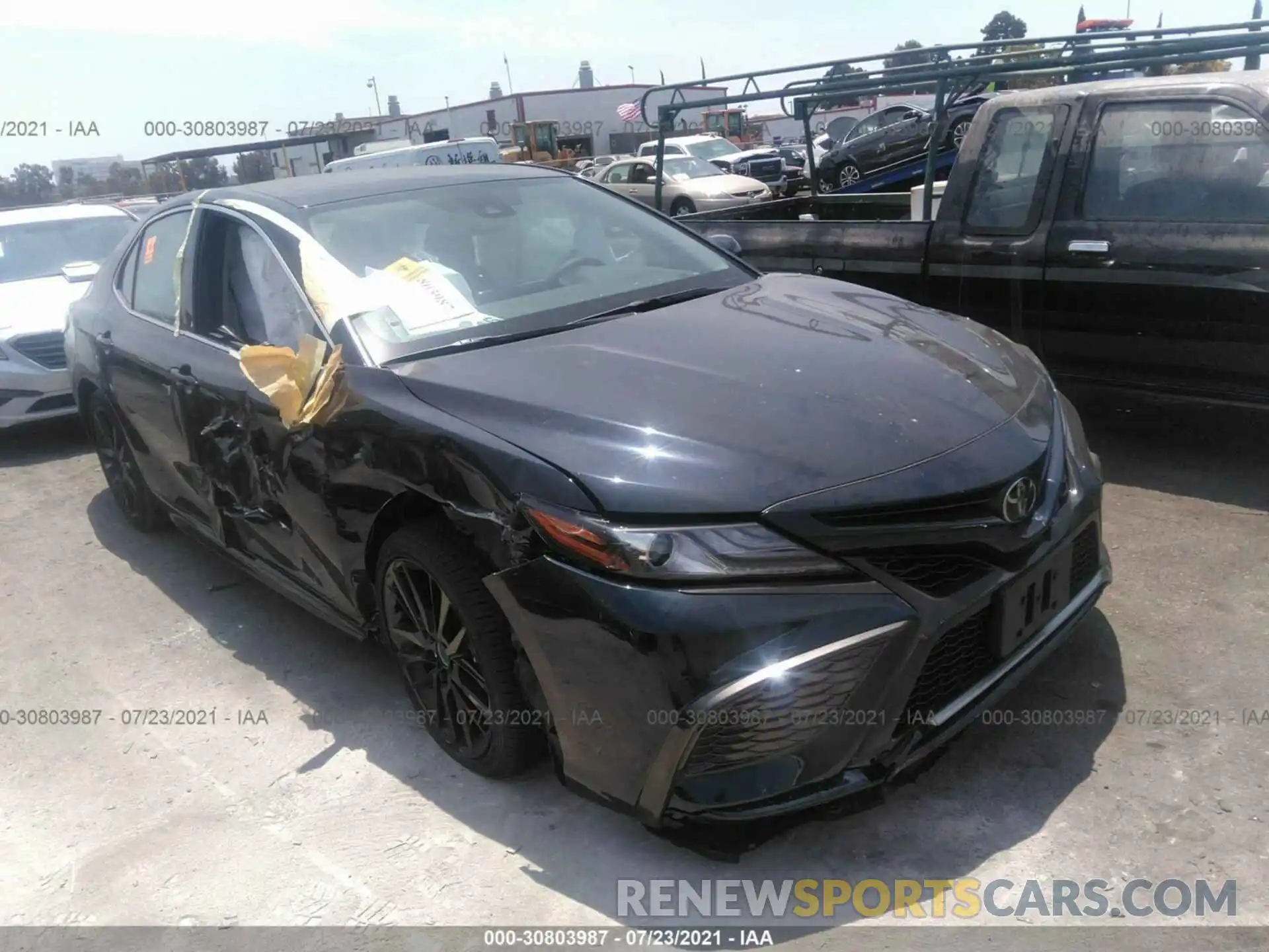 6 Photograph of a damaged car 4T1K61AKXMU474402 TOYOTA CAMRY 2021