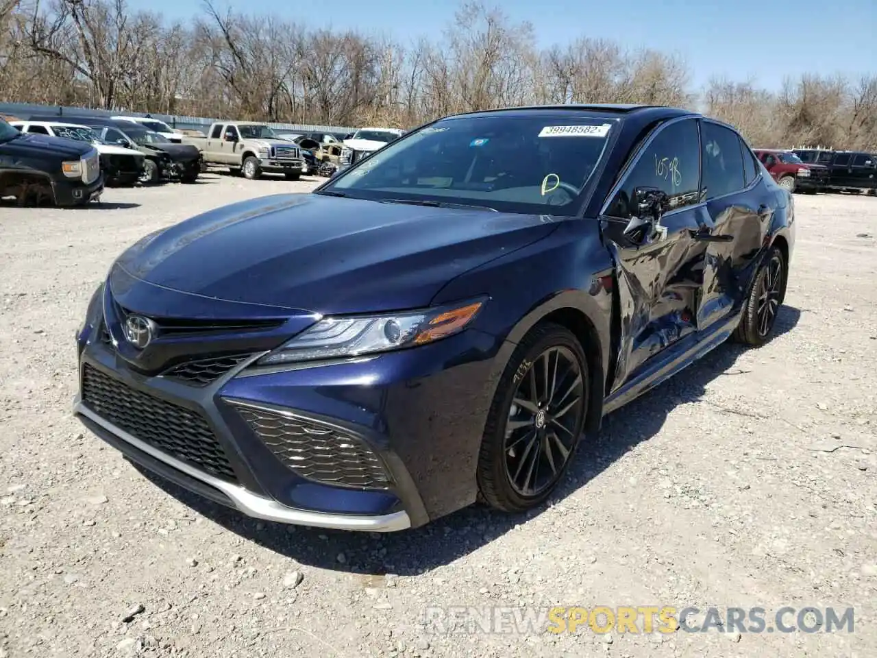 2 Photograph of a damaged car 4T1K61AKXMU482161 TOYOTA CAMRY 2021