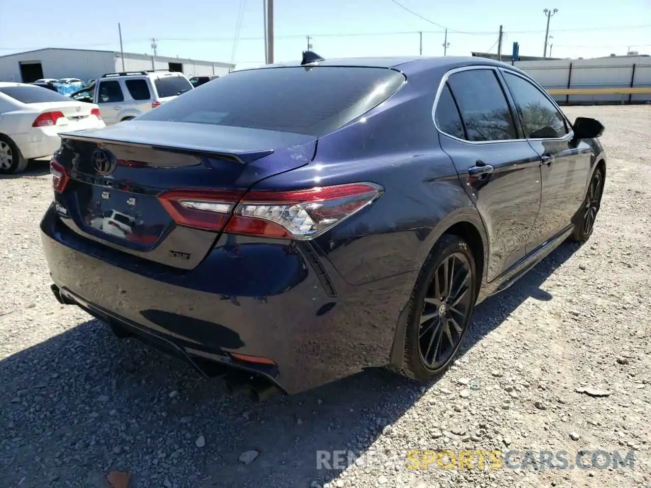 4 Photograph of a damaged car 4T1K61AKXMU482161 TOYOTA CAMRY 2021