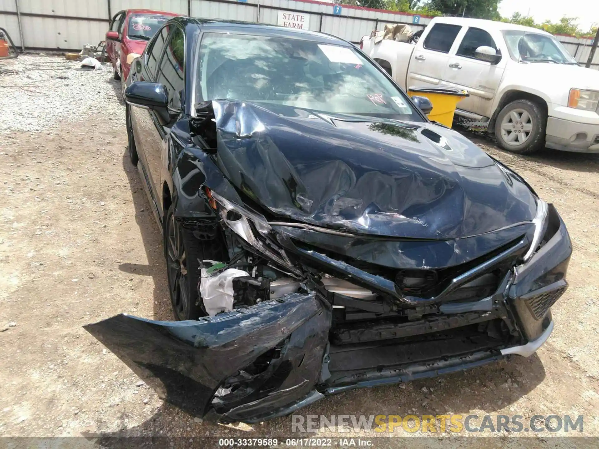 6 Photograph of a damaged car 4T1K61AKXMU493841 TOYOTA CAMRY 2021