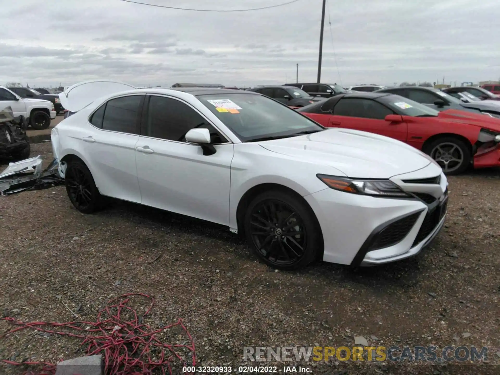 1 Photograph of a damaged car 4T1K61AKXMU514767 TOYOTA CAMRY 2021