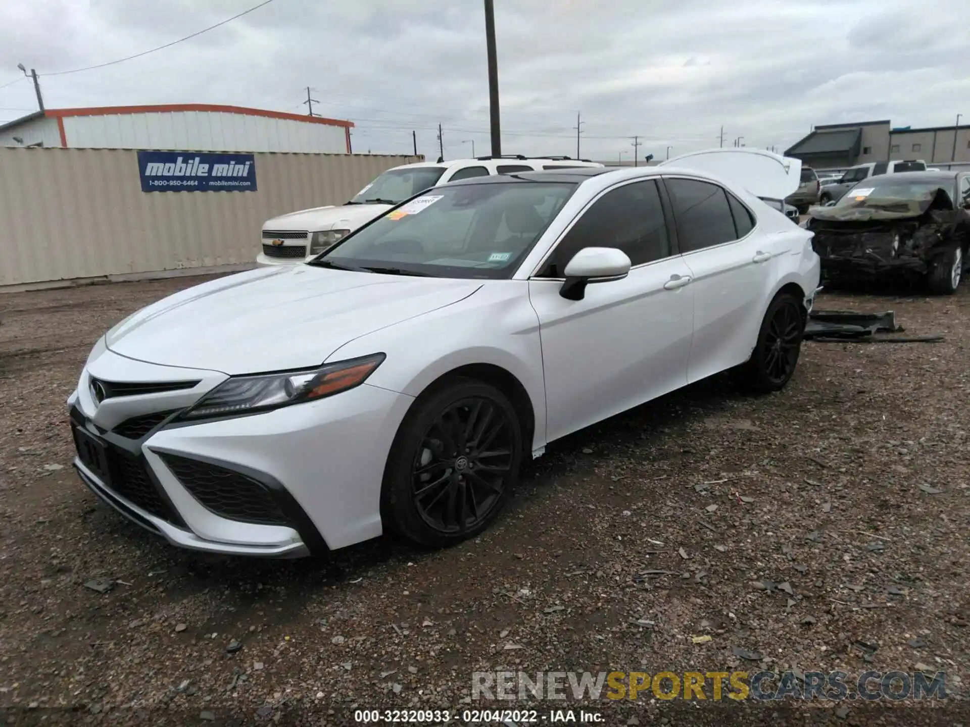 2 Photograph of a damaged car 4T1K61AKXMU514767 TOYOTA CAMRY 2021