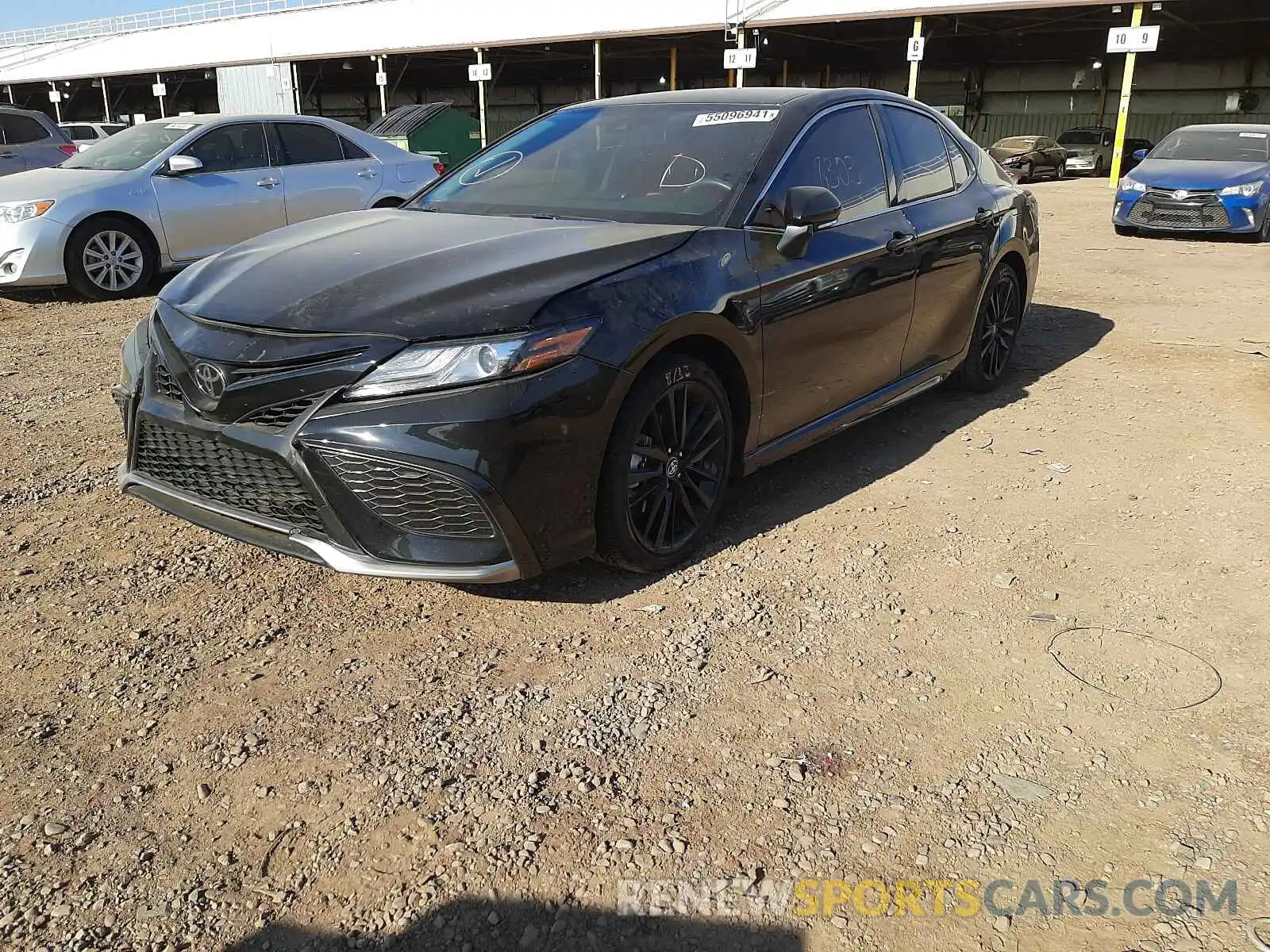 2 Photograph of a damaged car 4T1K61AKXMU516096 TOYOTA CAMRY 2021