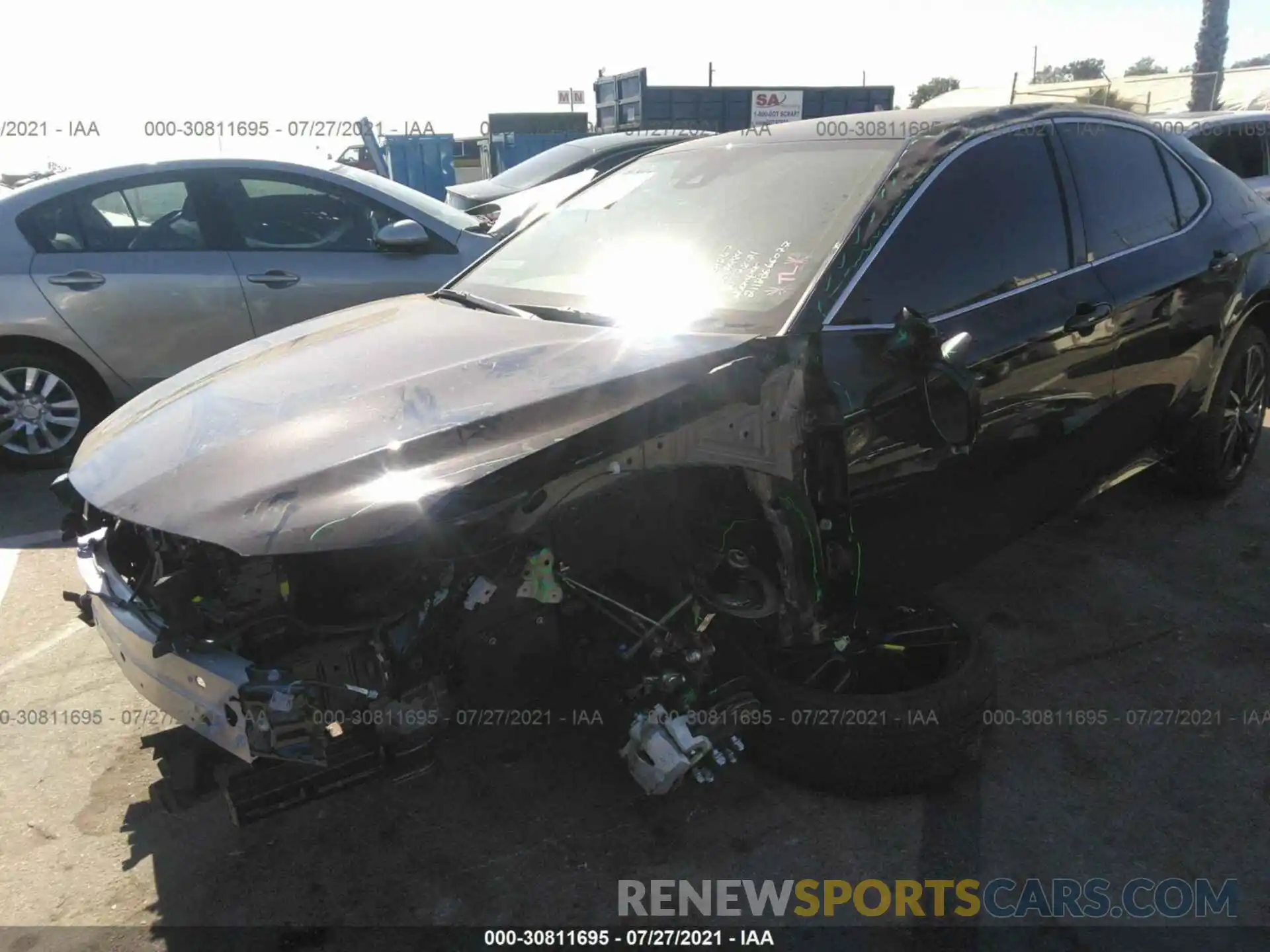 6 Photograph of a damaged car 4T1K61AKXMU529849 TOYOTA CAMRY 2021