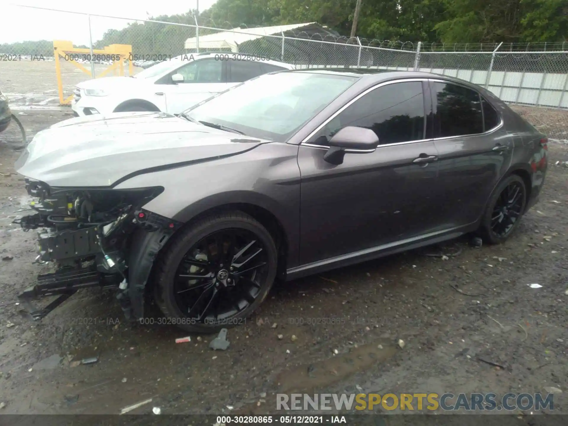 2 Photograph of a damaged car 4T1K61AKXMU533867 TOYOTA CAMRY 2021