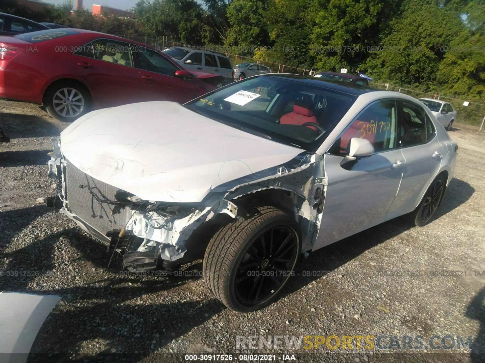 2 Photograph of a damaged car 4T1K61AKXMU561782 TOYOTA CAMRY 2021