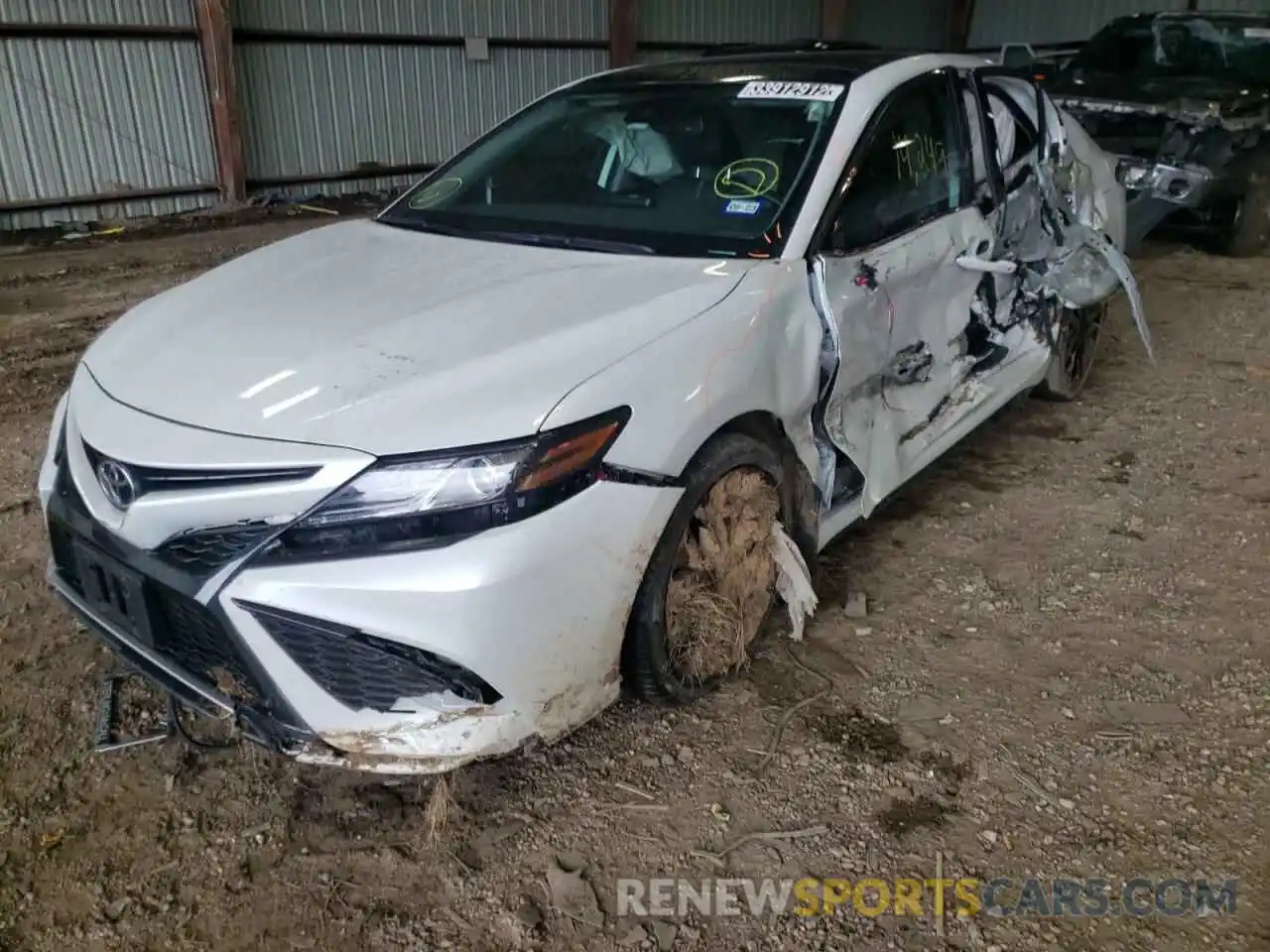 9 Photograph of a damaged car 4T1K61AKXMU584107 TOYOTA CAMRY 2021