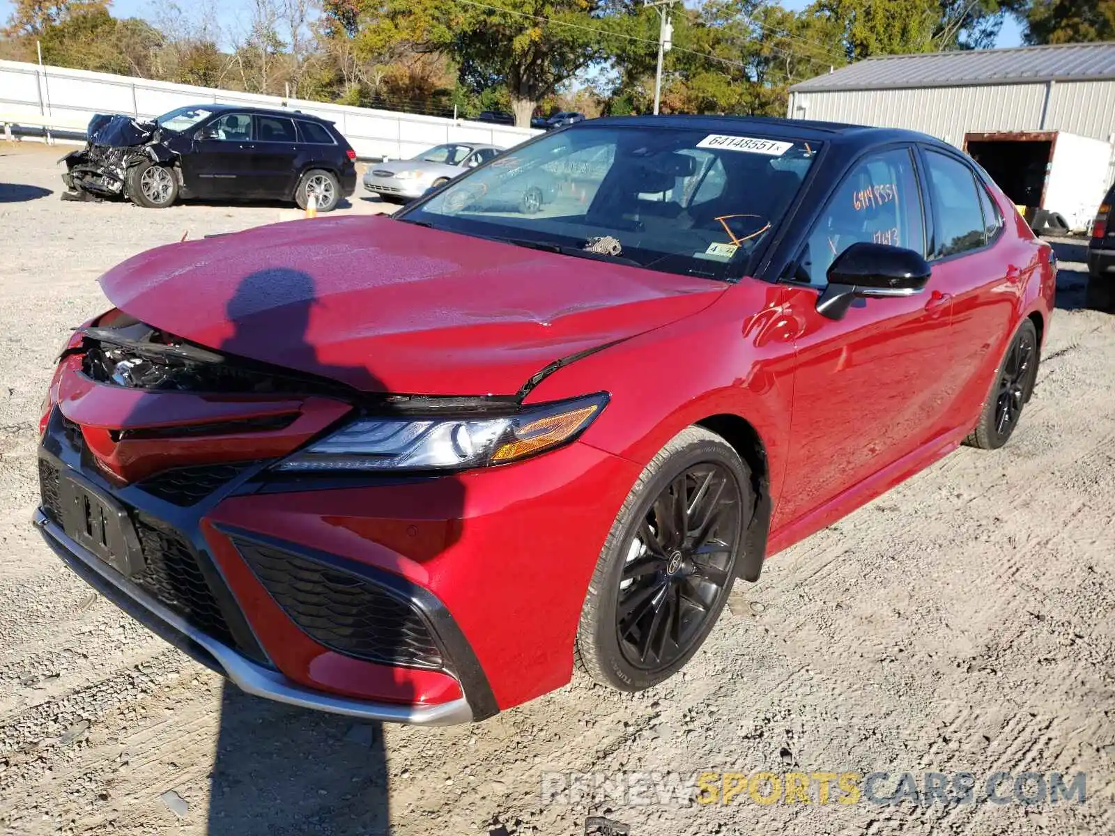 2 Photograph of a damaged car 4T1K61BK0MU033876 TOYOTA CAMRY 2021