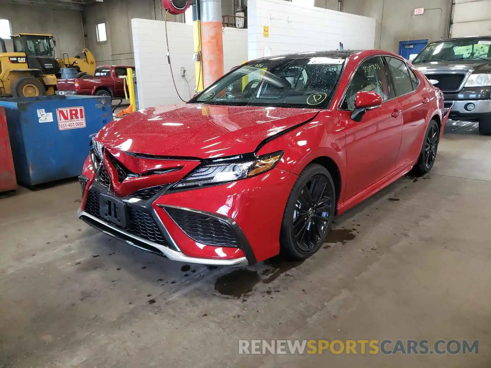 2 Photograph of a damaged car 4T1K61BK0MU039046 TOYOTA CAMRY 2021