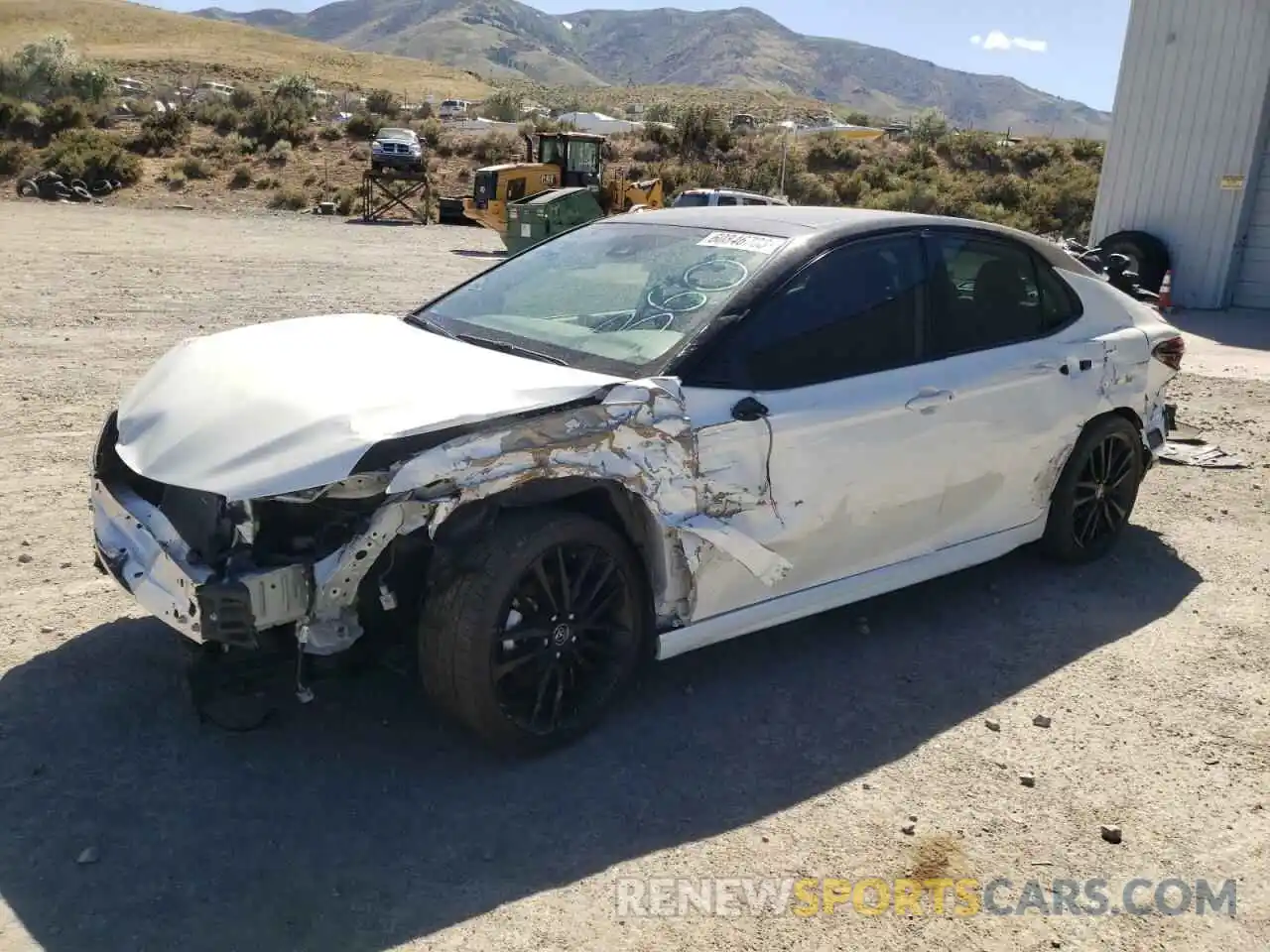 1 Photograph of a damaged car 4T1K61BK0MU040584 TOYOTA CAMRY 2021