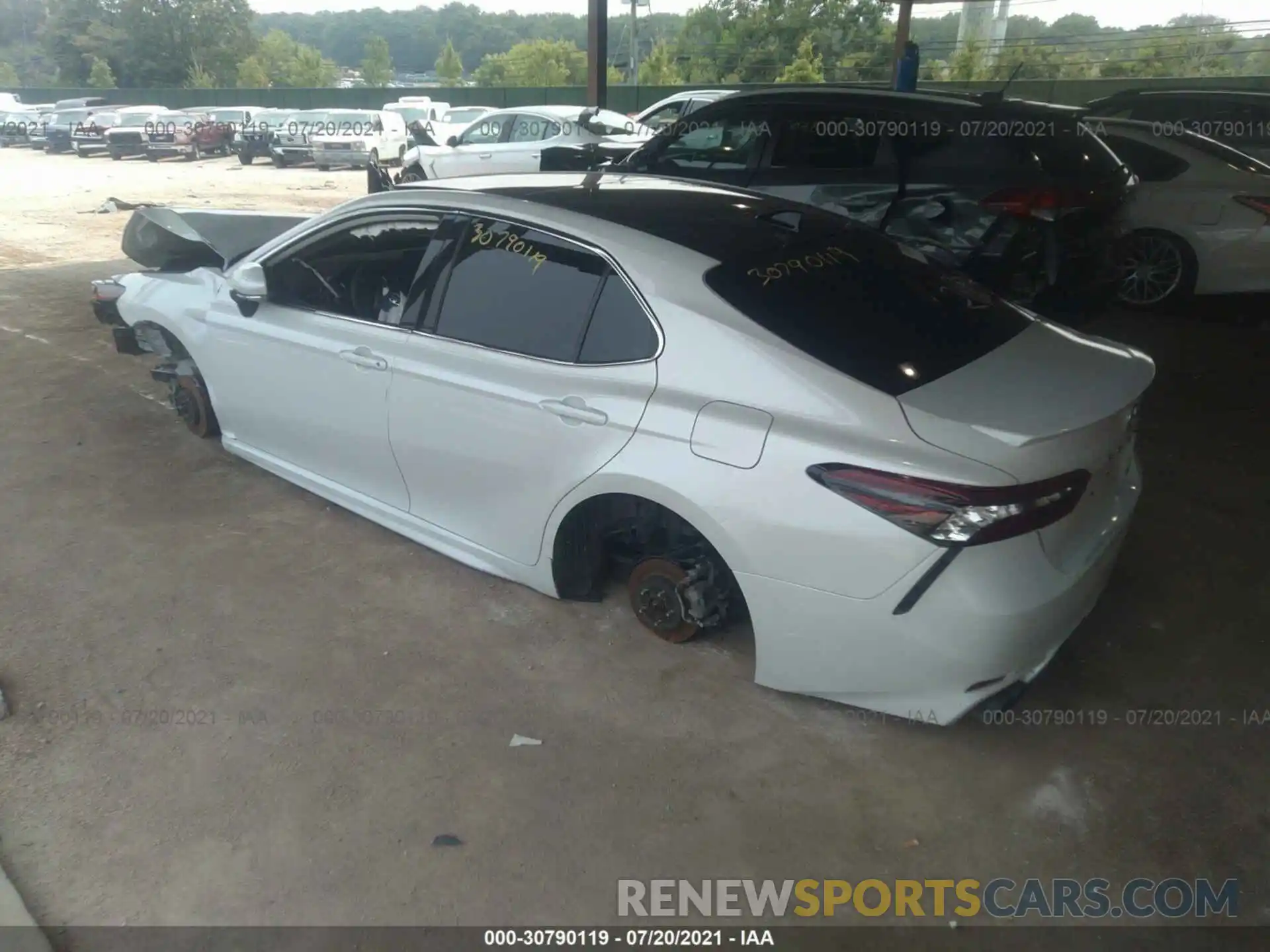 3 Фотография поврежденного автомобиля 4T1K61BK1MU020201 TOYOTA CAMRY 2021