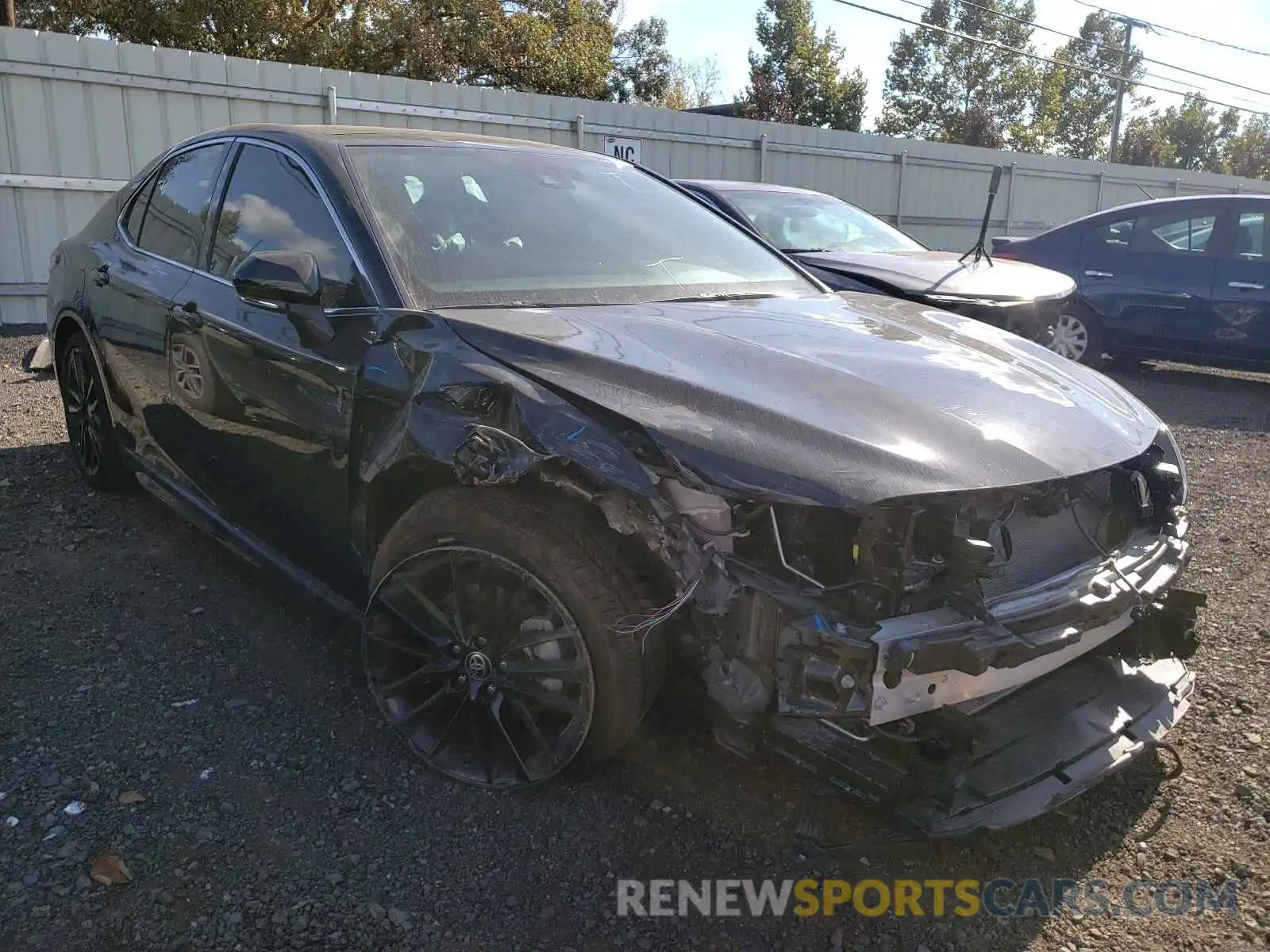 1 Photograph of a damaged car 4T1K61BK1MU036513 TOYOTA CAMRY 2021