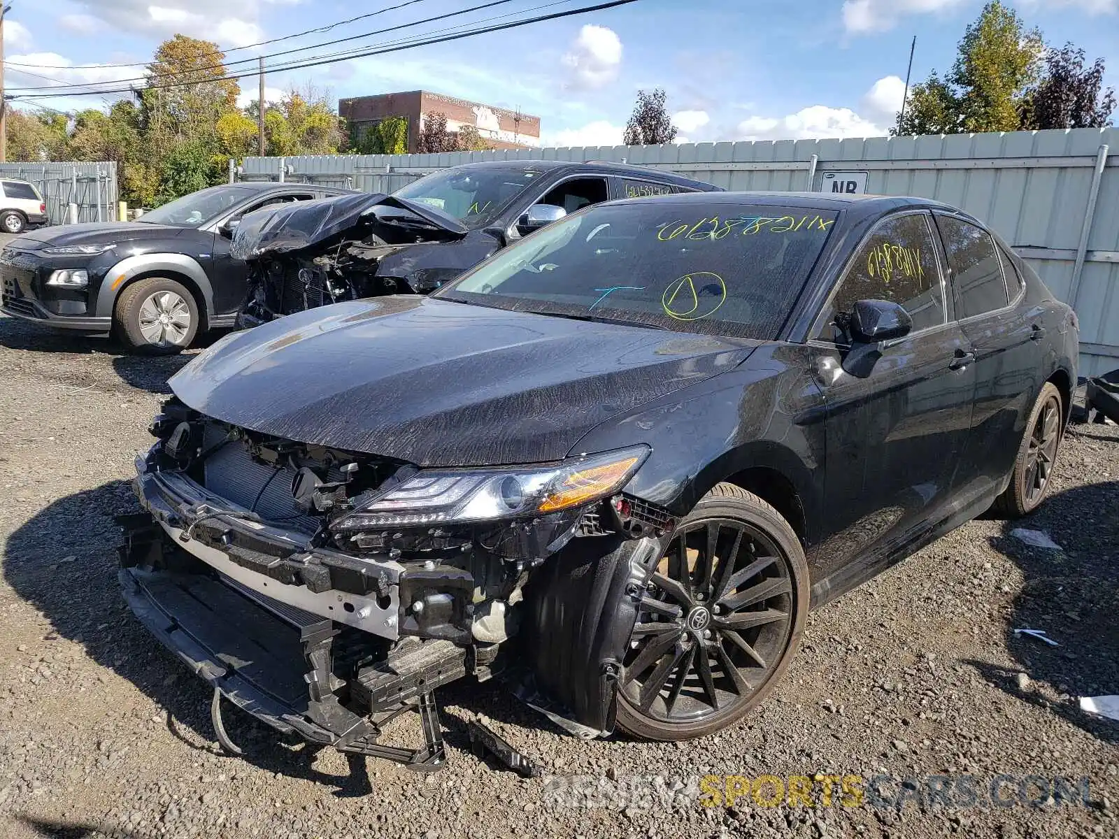 2 Photograph of a damaged car 4T1K61BK1MU036513 TOYOTA CAMRY 2021