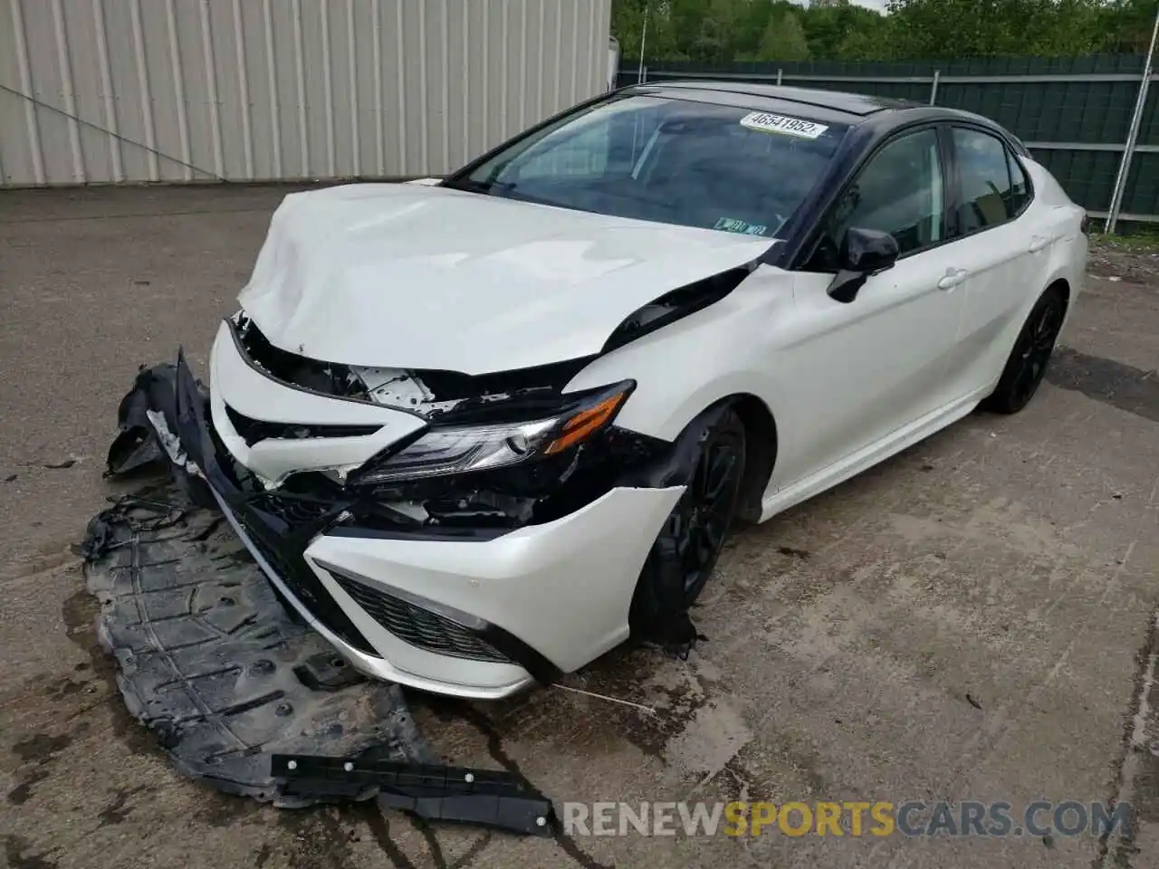 2 Photograph of a damaged car 4T1K61BK1MU041954 TOYOTA CAMRY 2021