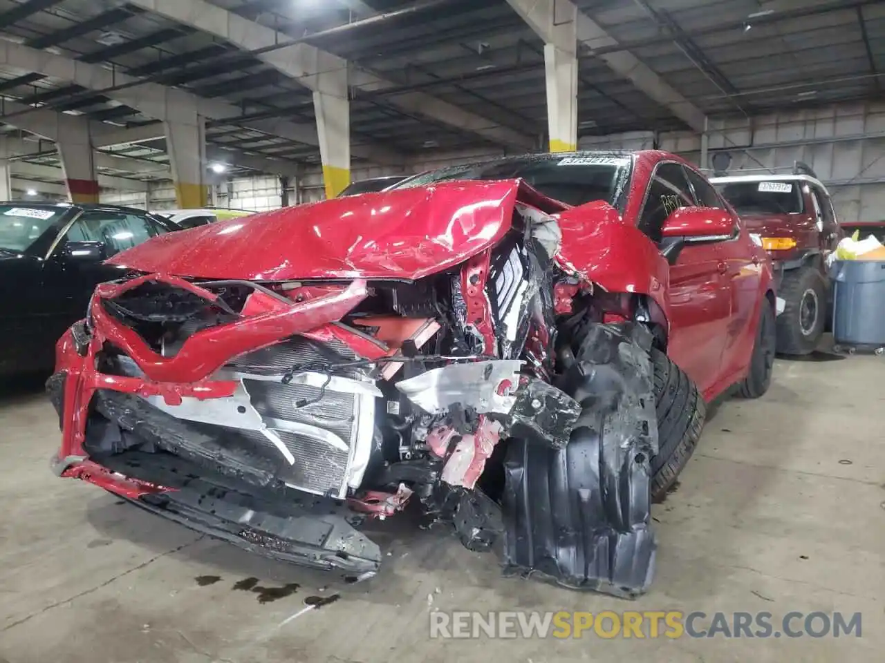 9 Photograph of a damaged car 4T1K61BK1MU044174 TOYOTA CAMRY 2021