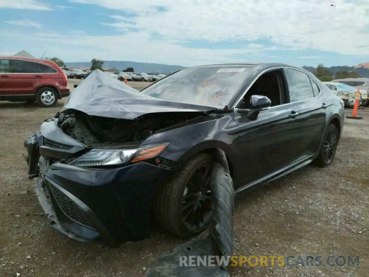 2 Photograph of a damaged car 4T1K61BK1MU046510 TOYOTA CAMRY 2021