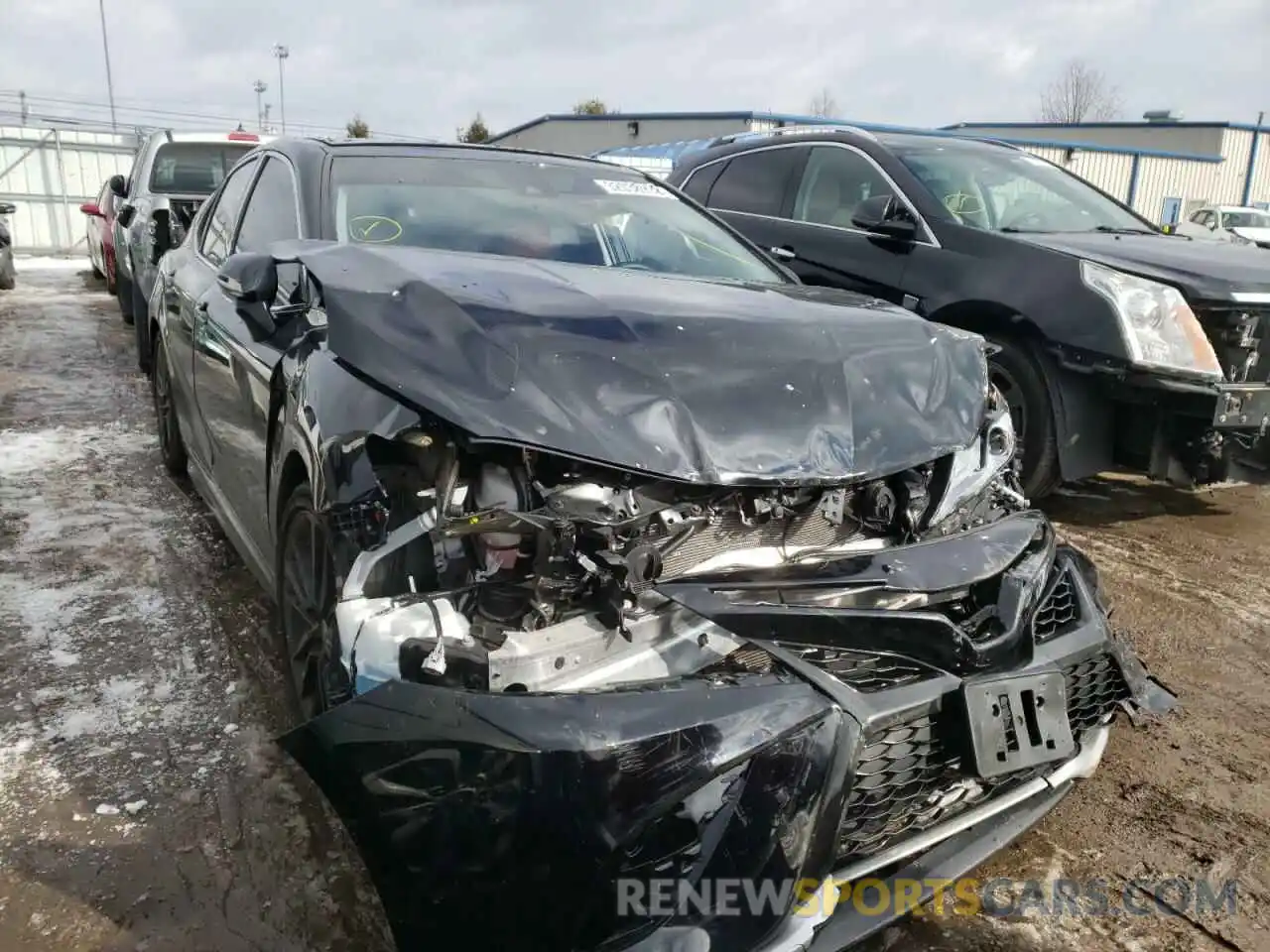 1 Photograph of a damaged car 4T1K61BK2MU024662 TOYOTA CAMRY 2021