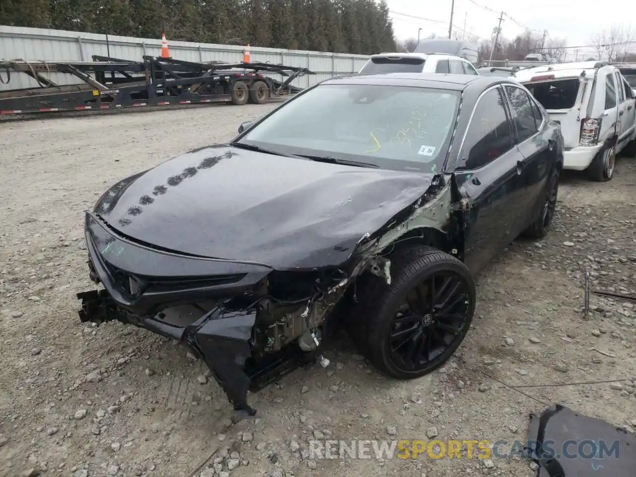 2 Photograph of a damaged car 4T1K61BK2MU031045 TOYOTA CAMRY 2021