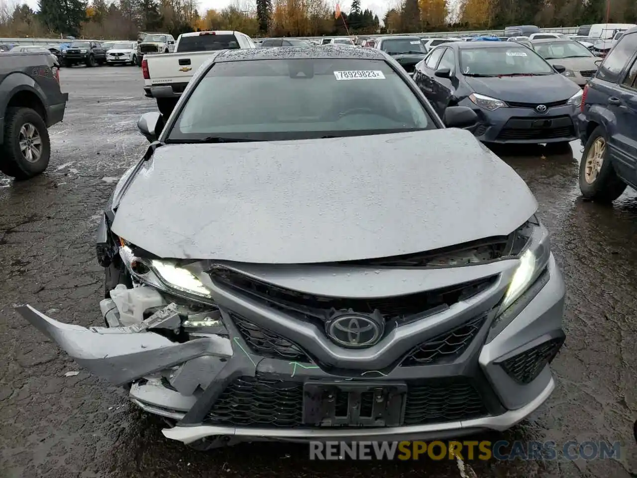 5 Photograph of a damaged car 4T1K61BK2MU041218 TOYOTA CAMRY 2021