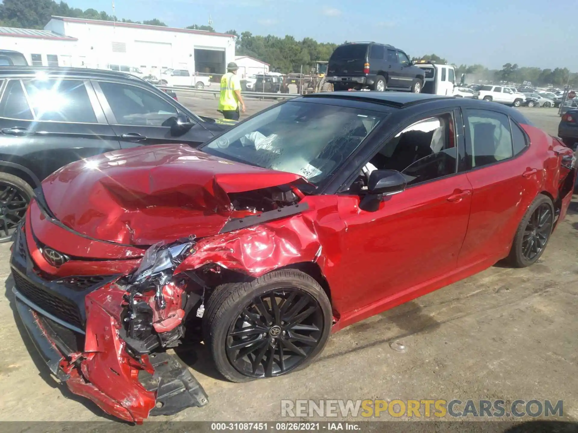 6 Photograph of a damaged car 4T1K61BK3MU039820 TOYOTA CAMRY 2021