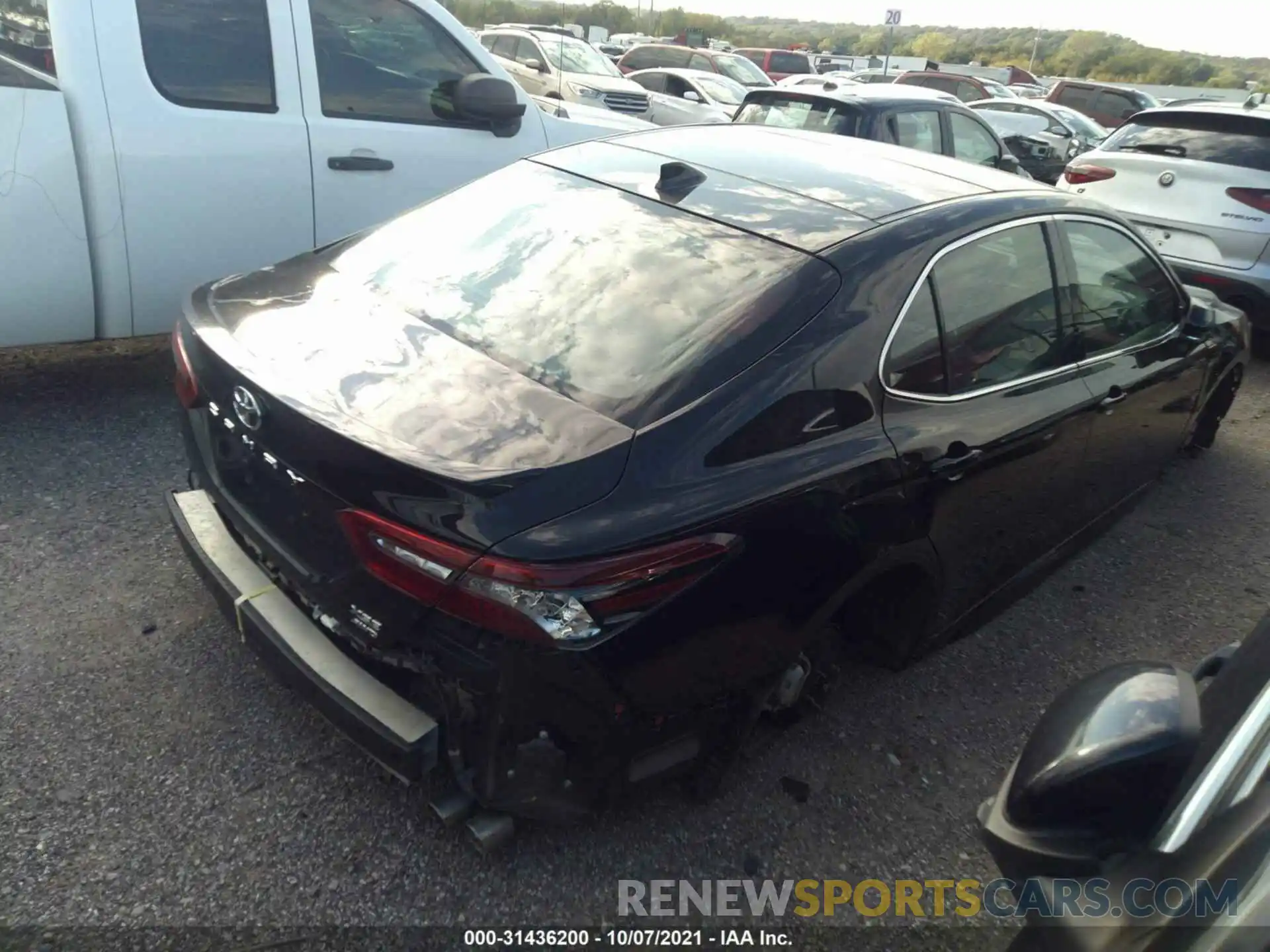 4 Photograph of a damaged car 4T1K61BK4MU020242 TOYOTA CAMRY 2021