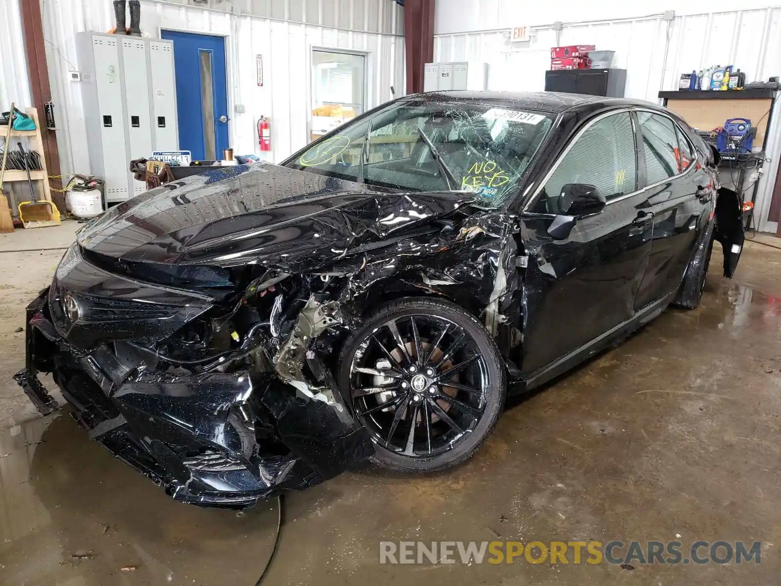 2 Photograph of a damaged car 4T1K61BK4MU035176 TOYOTA CAMRY 2021