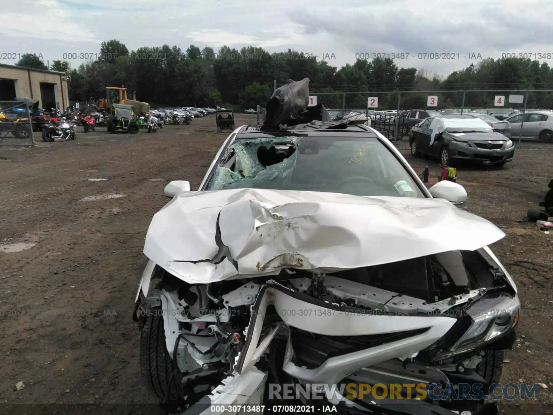 6 Photograph of a damaged car 4T1K61BK4MU036019 TOYOTA CAMRY 2021