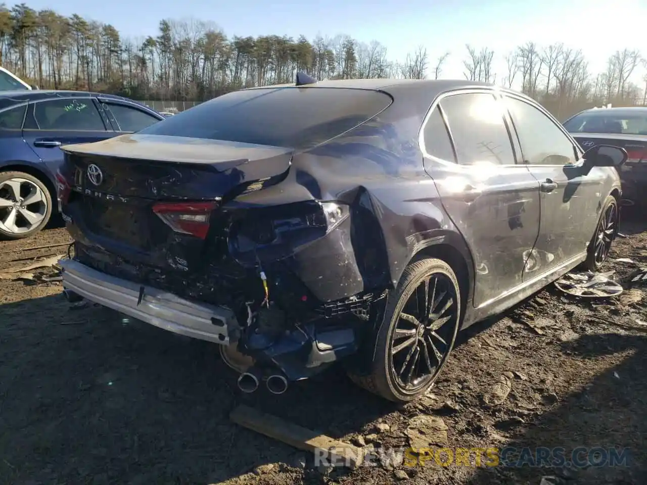 4 Photograph of a damaged car 4T1K61BK5MU020573 TOYOTA CAMRY 2021