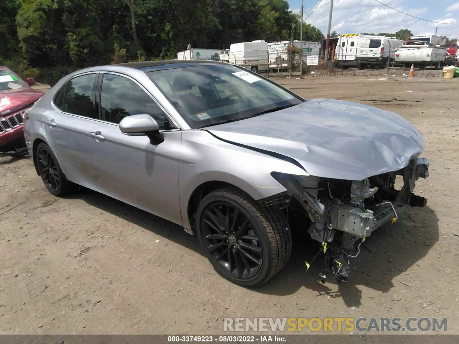 1 Photograph of a damaged car 4T1K61BK5MU044825 TOYOTA CAMRY 2021