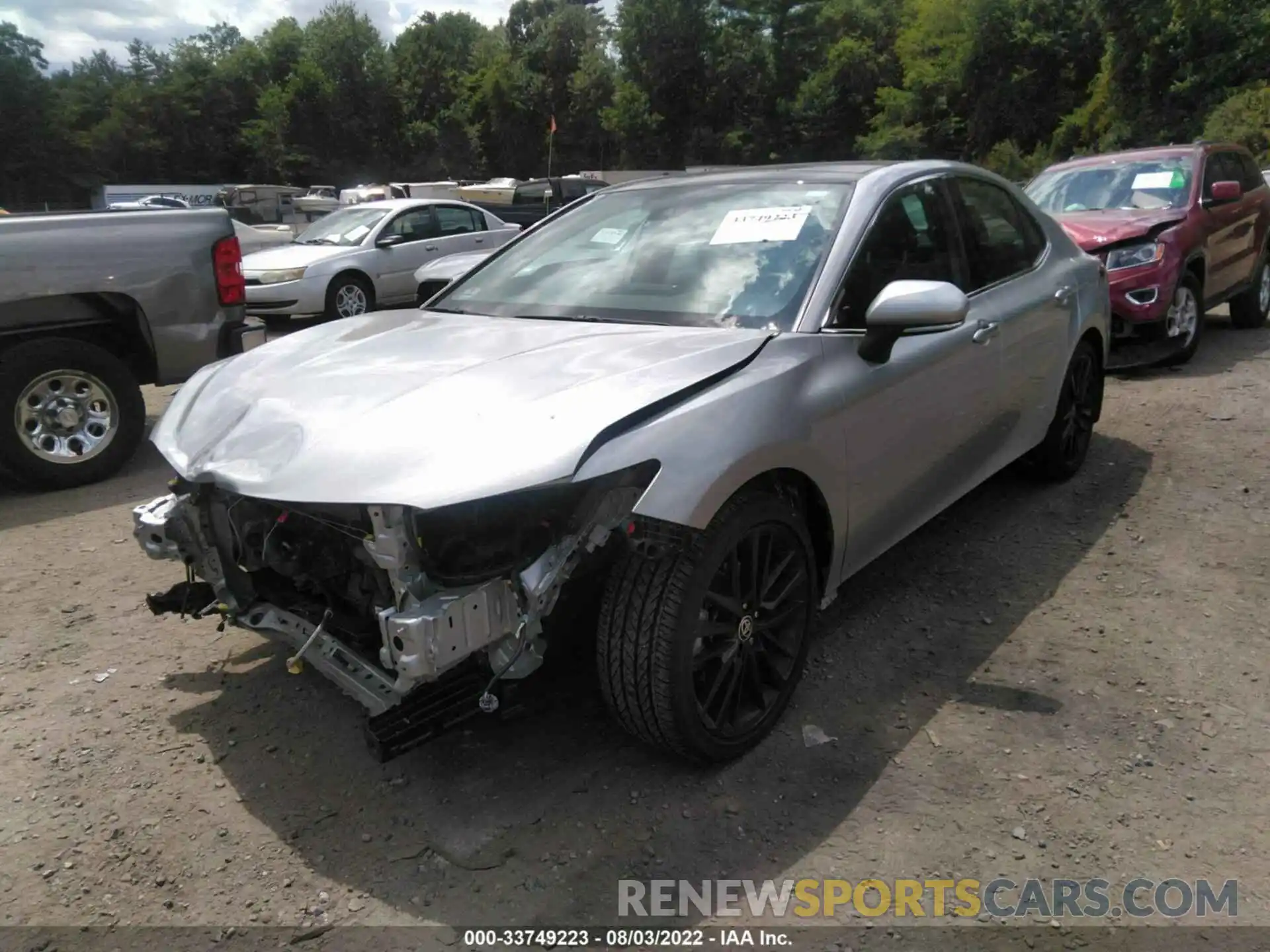 2 Photograph of a damaged car 4T1K61BK5MU044825 TOYOTA CAMRY 2021