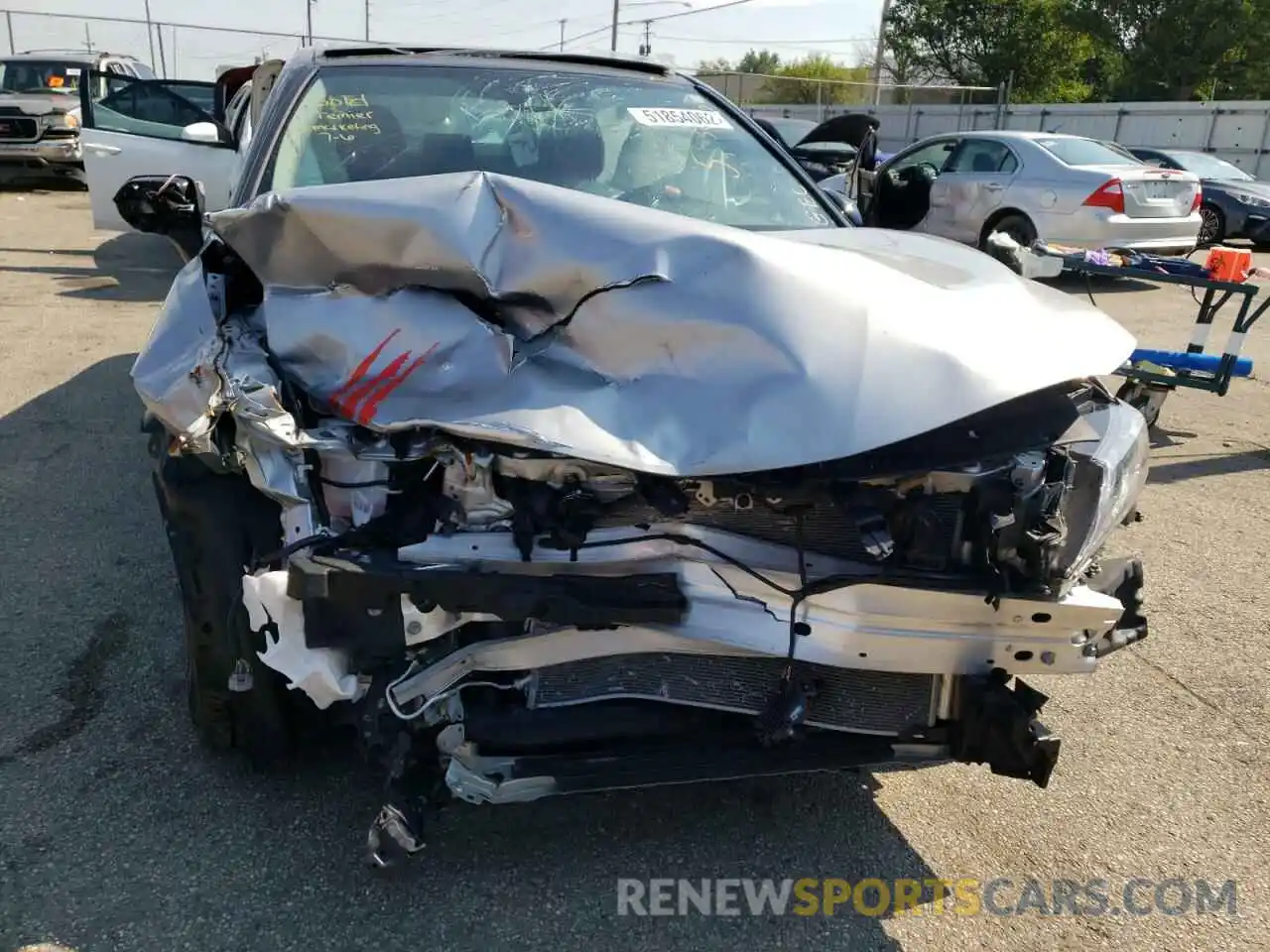 9 Photograph of a damaged car 4T1K61BK5MU046252 TOYOTA CAMRY 2021