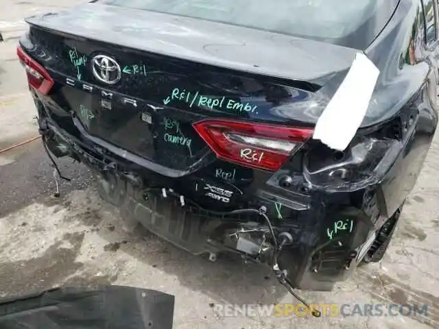 9 Photograph of a damaged car 4T1K61BK5MU047451 TOYOTA CAMRY 2021